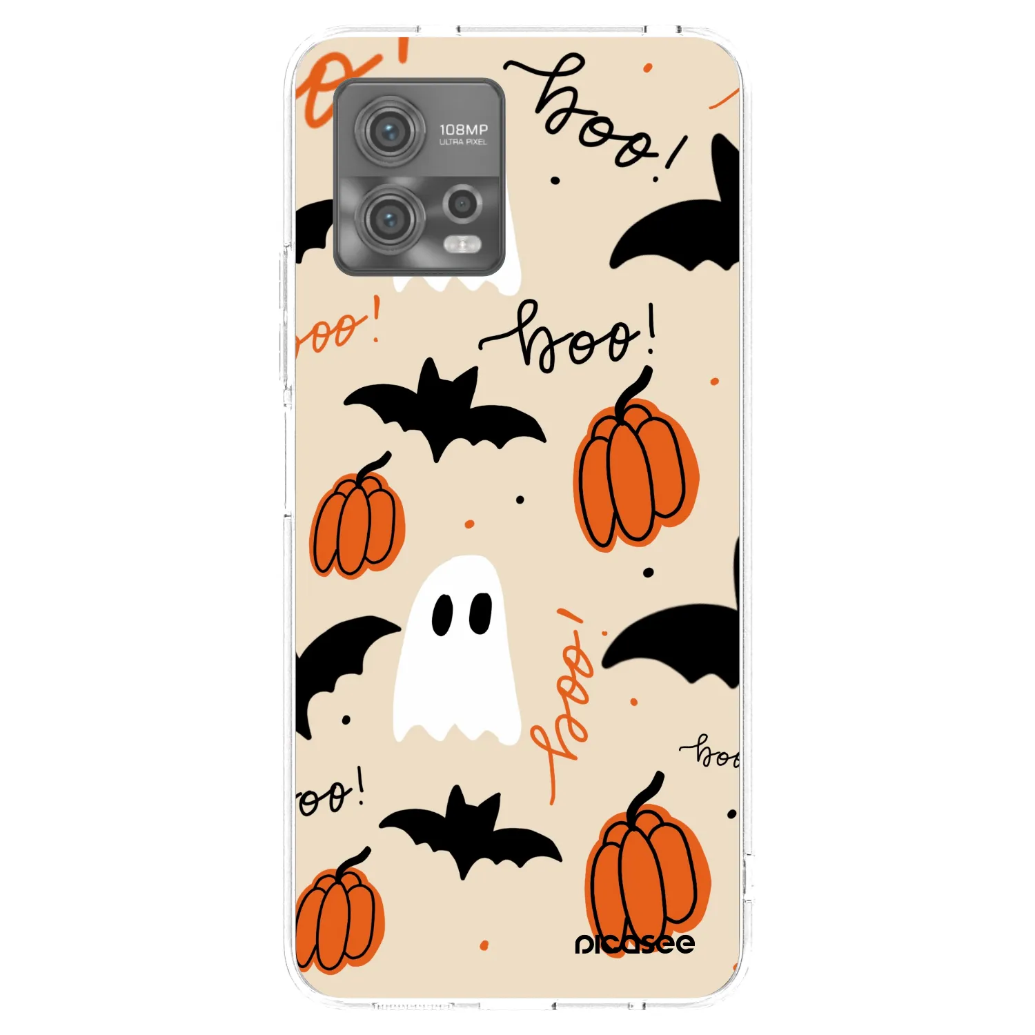 Picasee husă transparentă din silicon pentru Motorola Moto G72 - Halloween 26