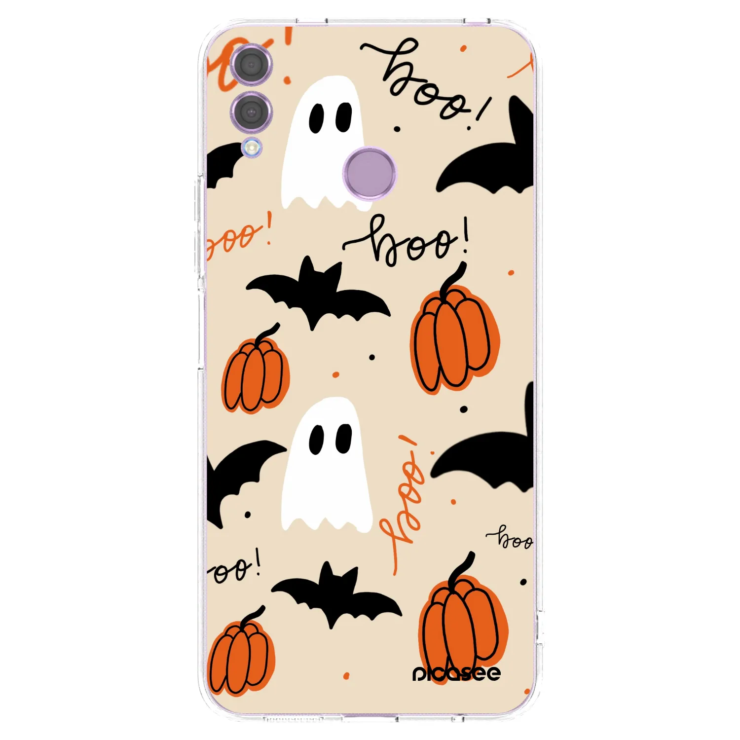 Picasee husă transparentă din silicon pentru Honor 8X - Halloween 26