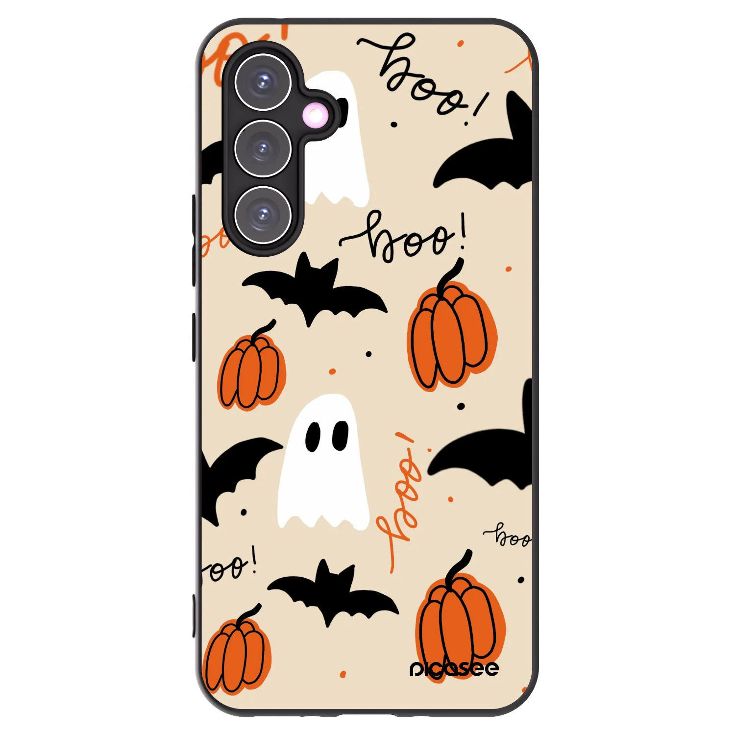 Picasee husă neagră din silicon pentru Samsung Galaxy A54 5G A546B - Halloween 26