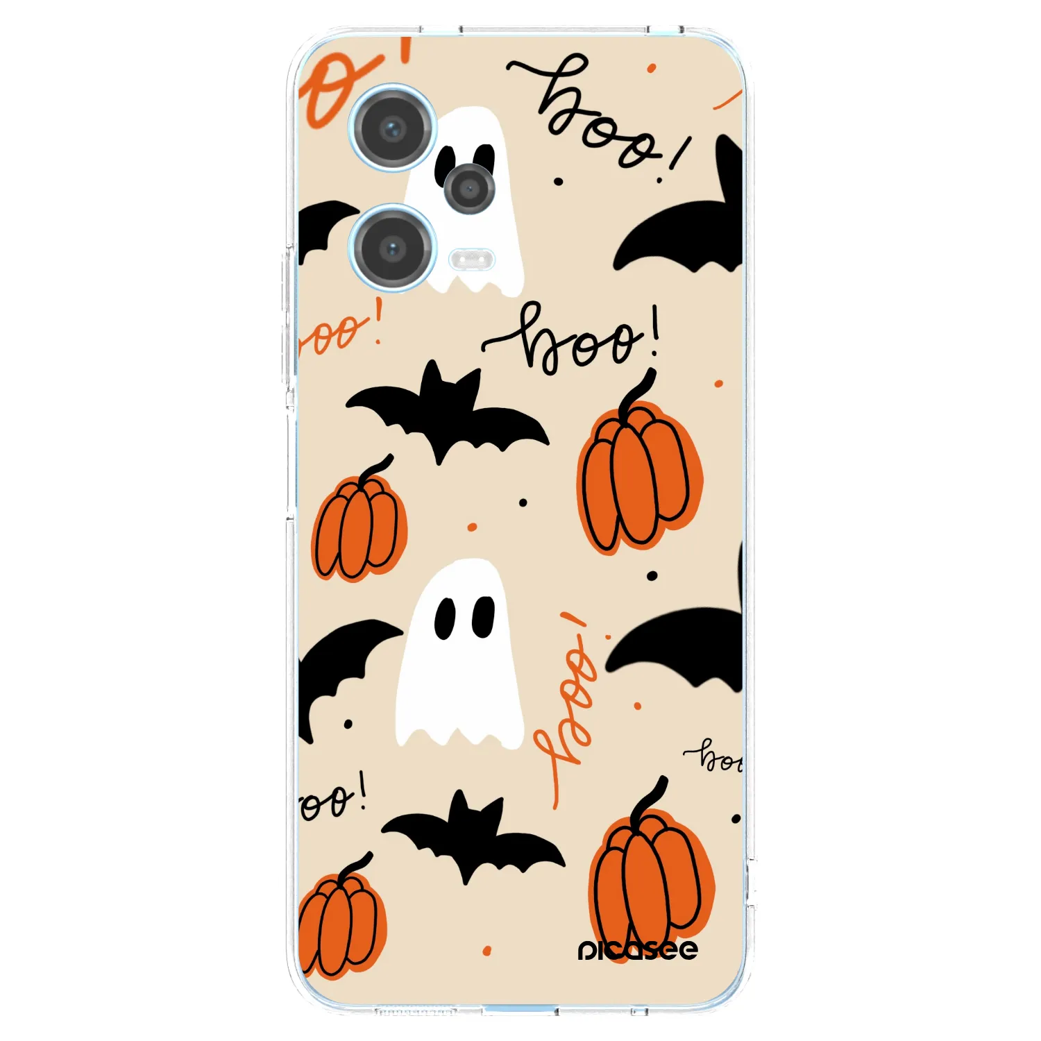 Picasee husă transparentă din silicon pentru Xiaomi Redmi Note 12 5G - Halloween 26