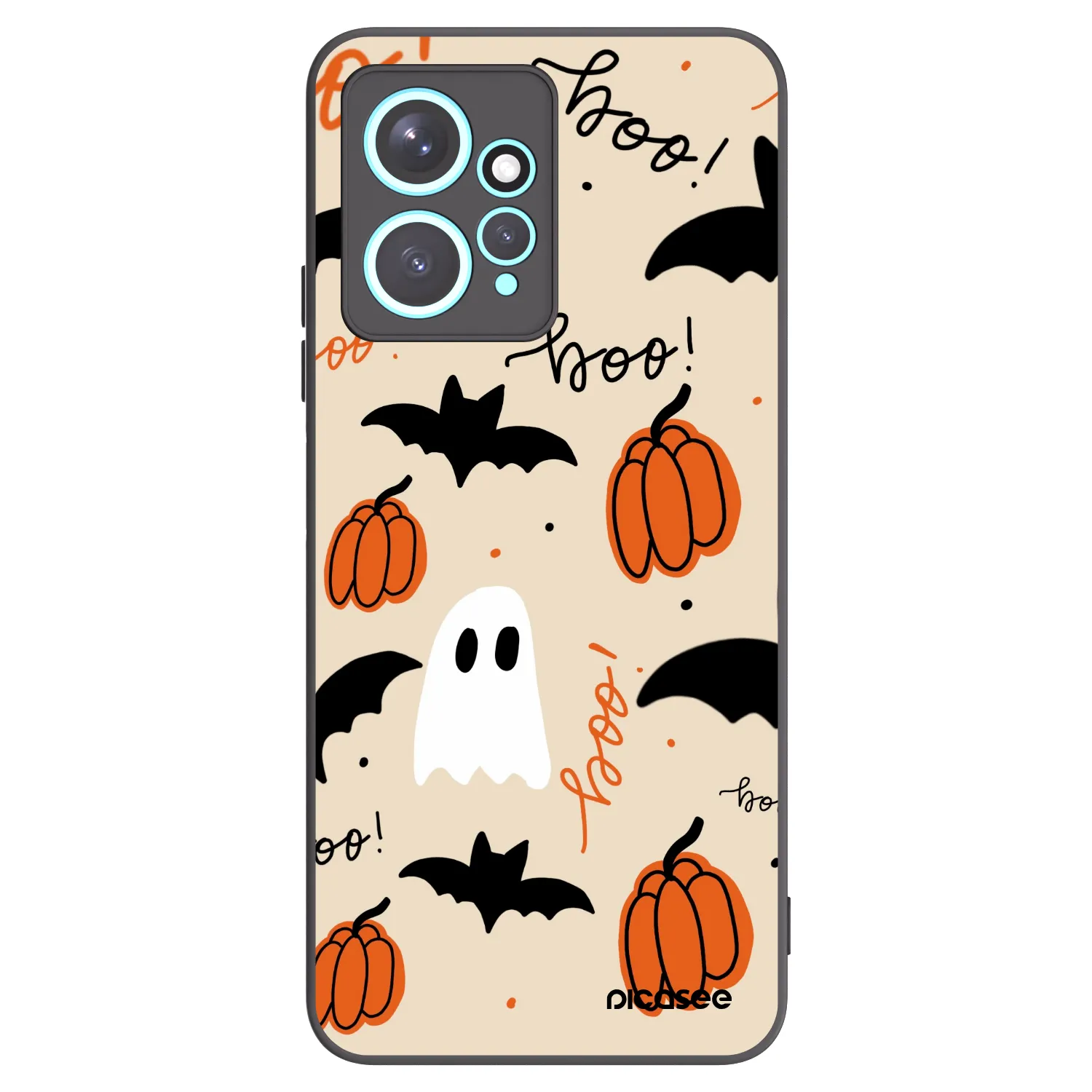 Picasee husă neagră din silicon pentru Xiaomi Redmi Note 12 4G - Halloween 26