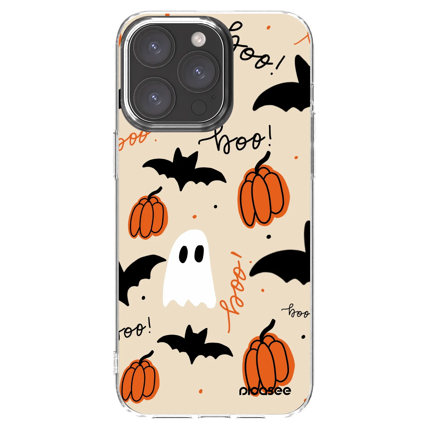 Picasee husă transparentă din silicon pentru Apple iPhone 15 Pro Max - Halloween 26