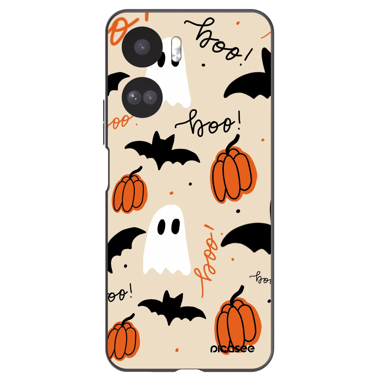 Picasee husă neagră din silicon pentru Honor 90 Lite 5G - Halloween 26