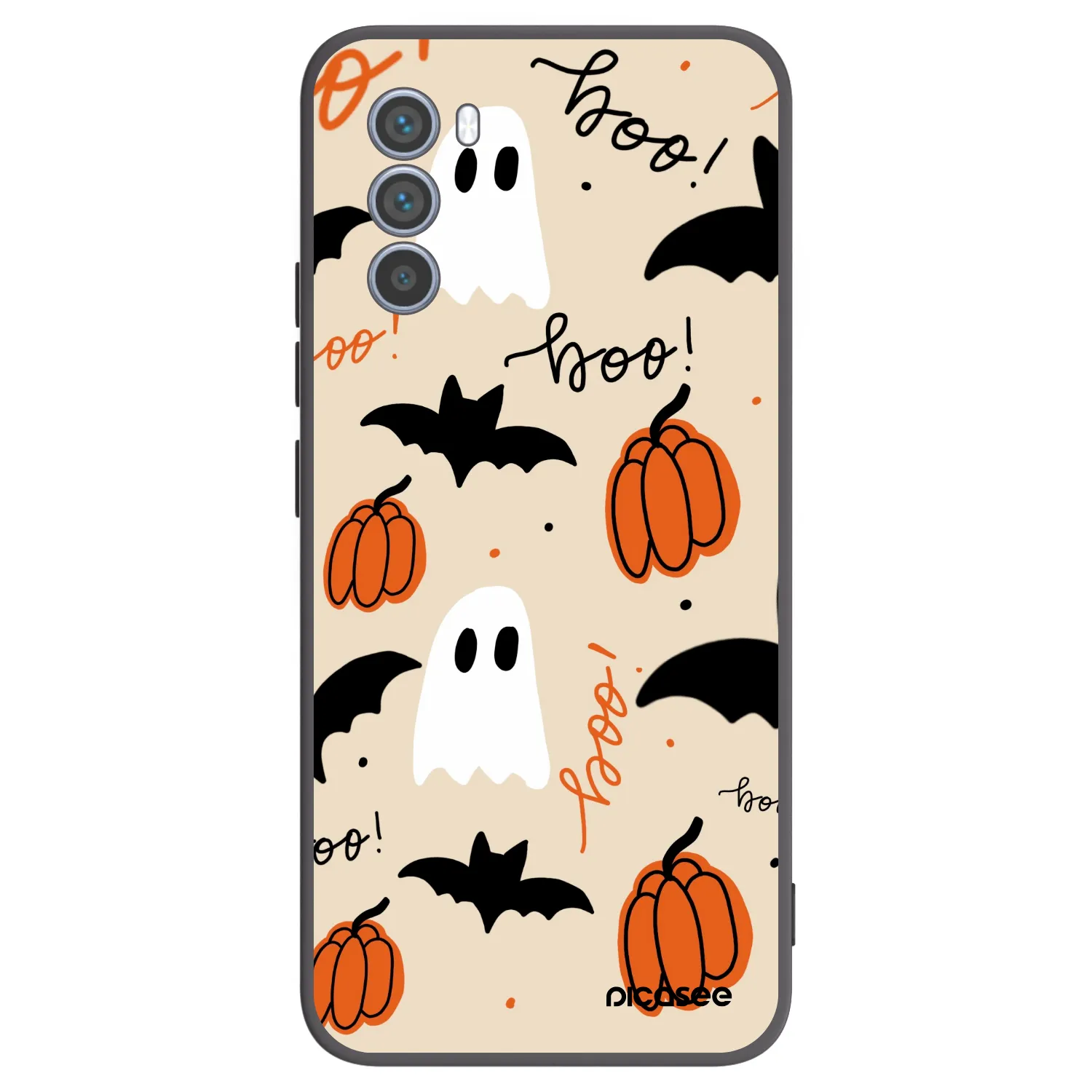 Picasee husă neagră din silicon pentru Motorola Moto G62 - Halloween 26