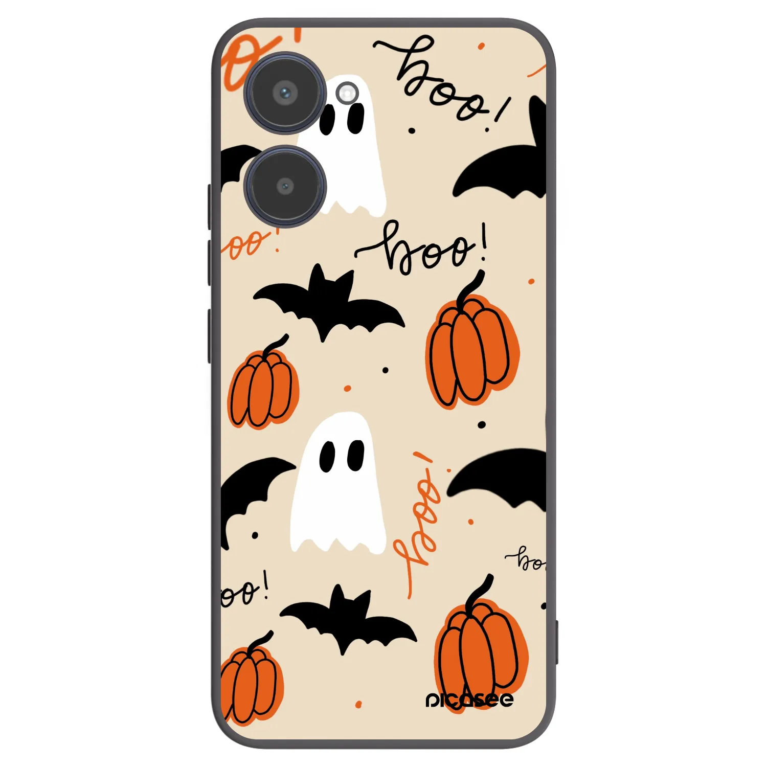 Picasee husă neagră din silicon pentru Realme 10 4G - Halloween 26