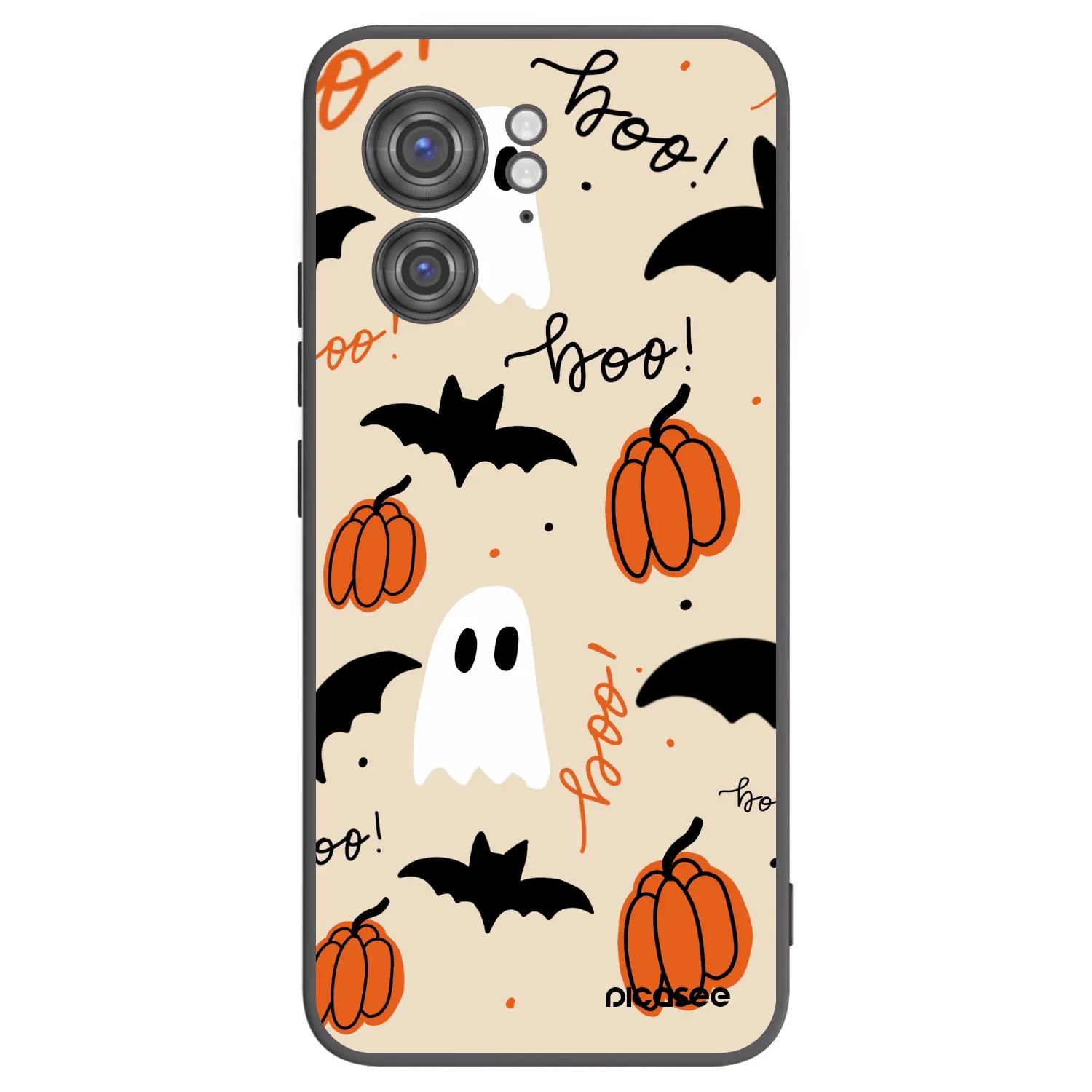 Picasee husă neagră din silicon pentru Motorola Edge 40 - Halloween 26