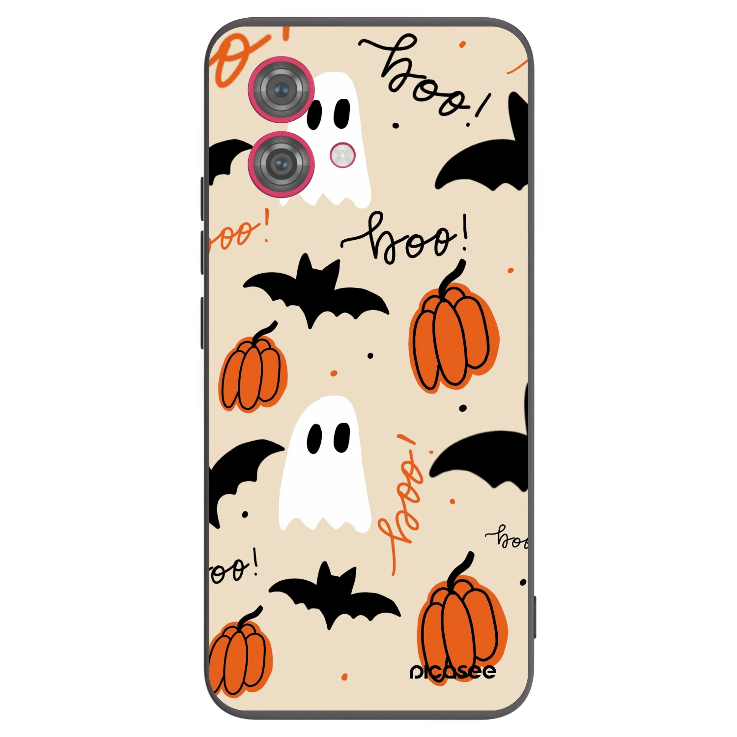 Picasee husă neagră din silicon pentru Motorola Moto G84 5G - Halloween 26