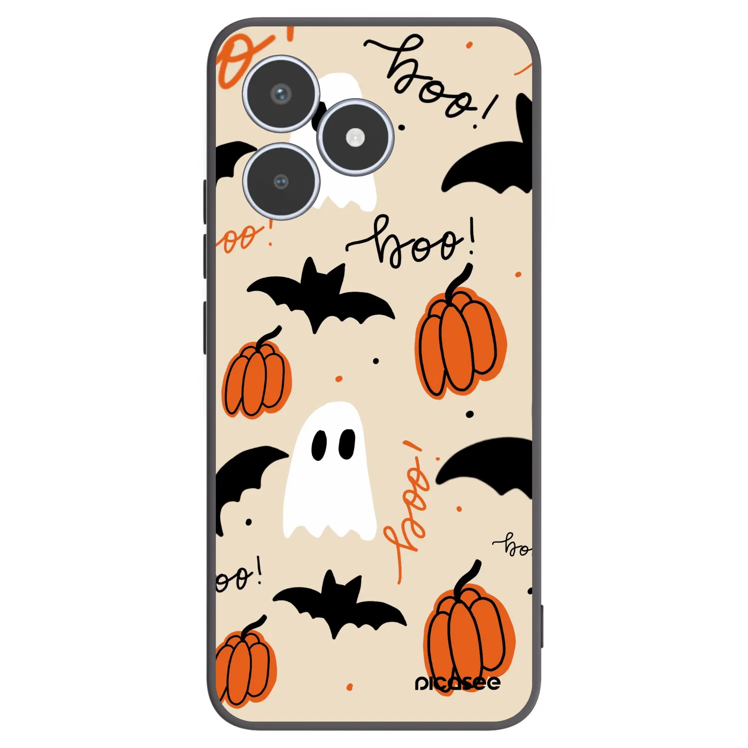 Picasee husă neagră din silicon pentru Realme C53 - Halloween 26
