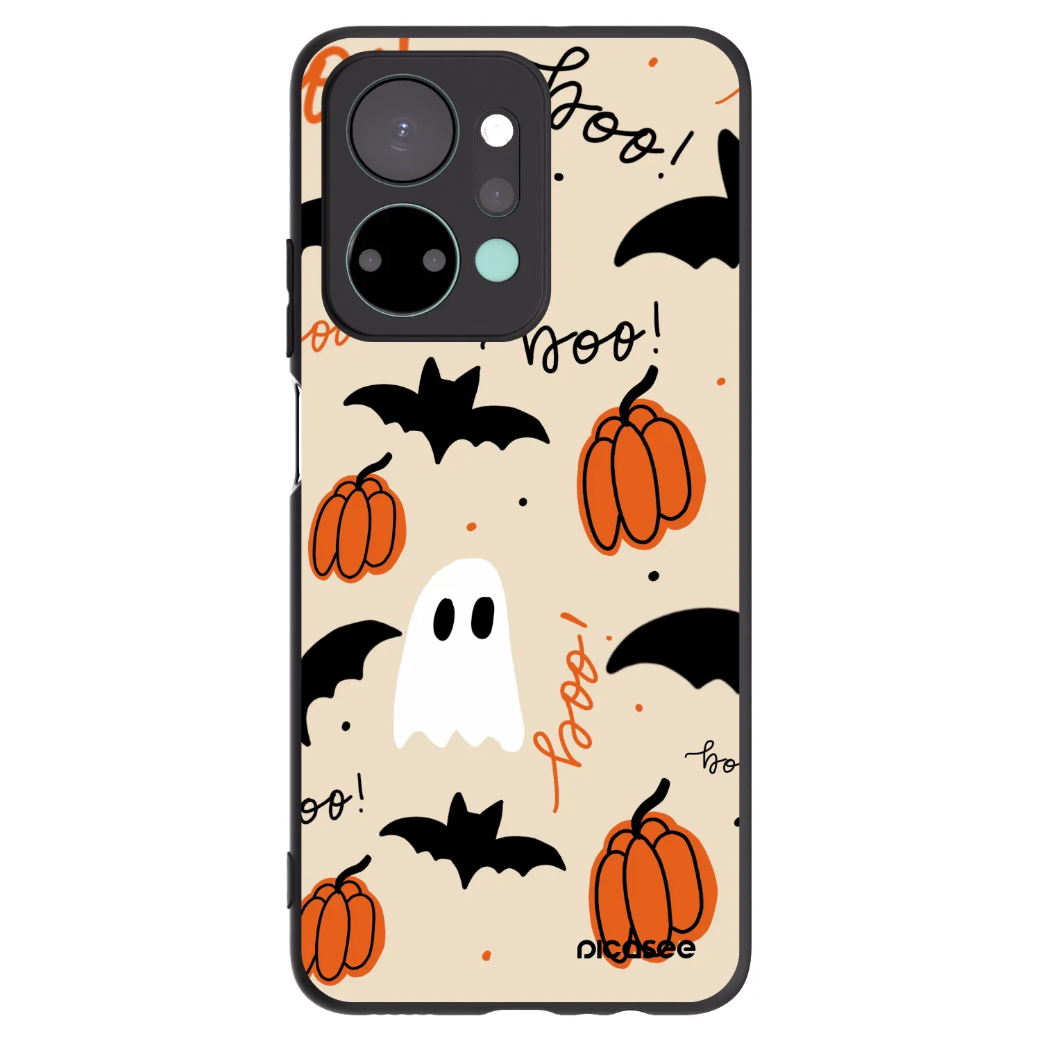 Picasee husă neagră din silicon pentru Honor X7a - Halloween 26