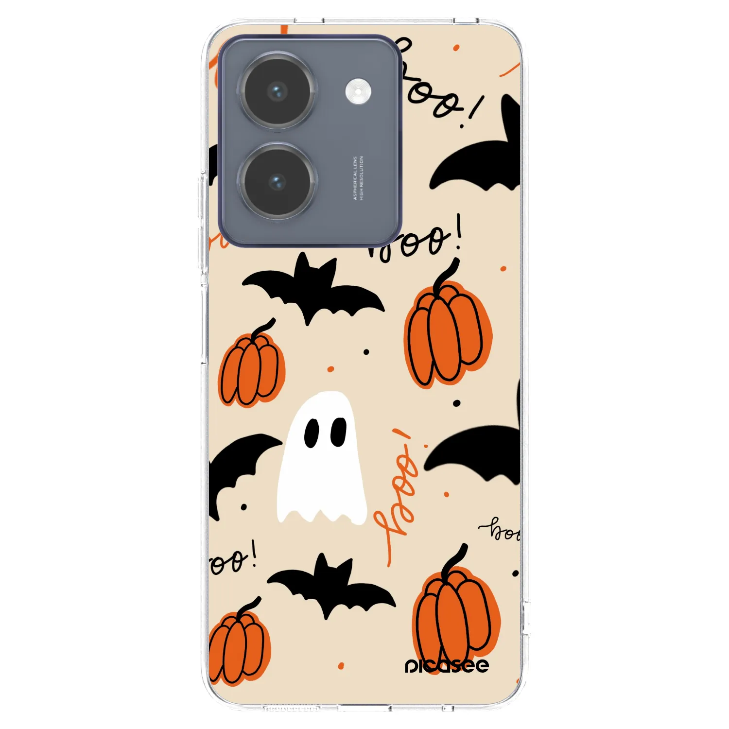 Picasee husă transparentă din silicon pentru Vivo Y36 4G - Halloween 26