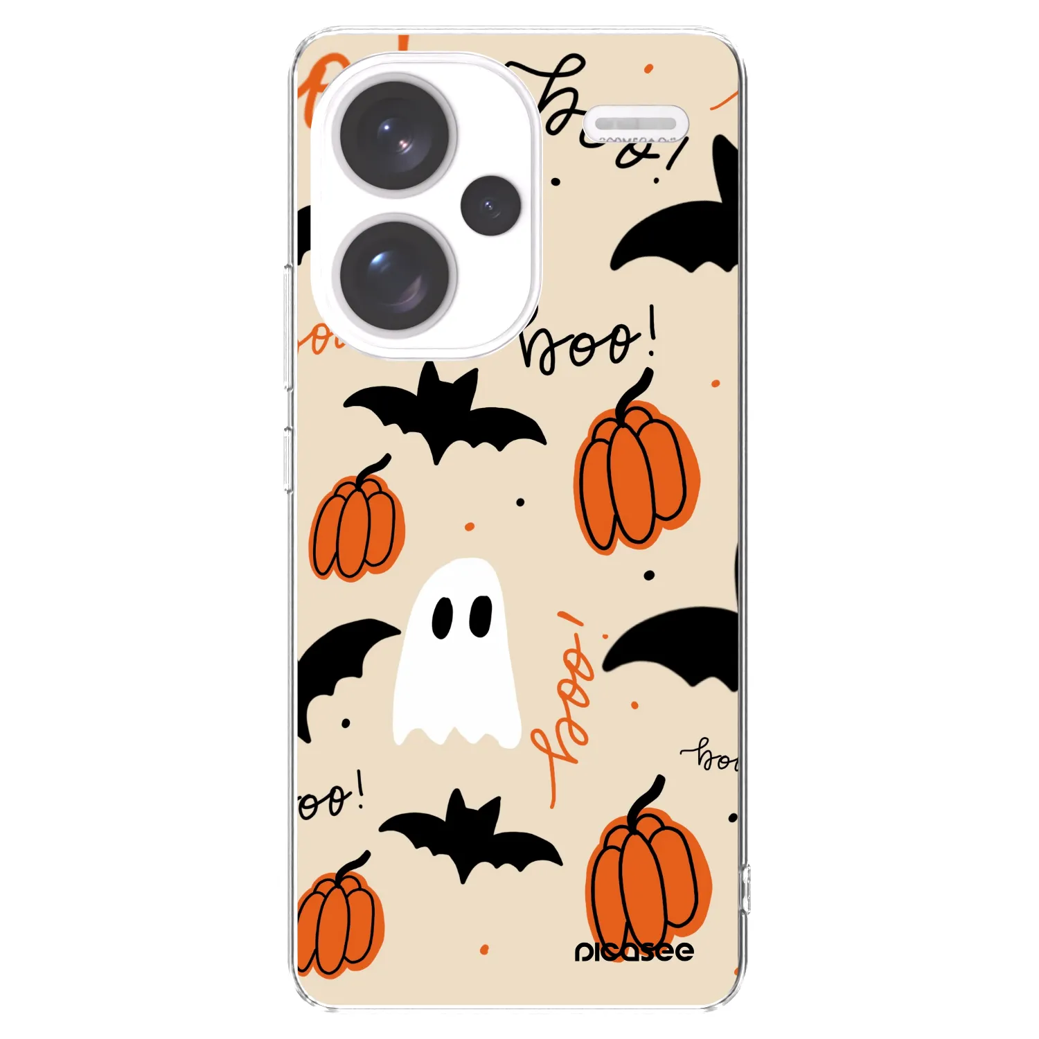 Picasee husă transparentă din silicon pentru Xiaomi Redmi Note 13 Pro+ 5G - Halloween 26