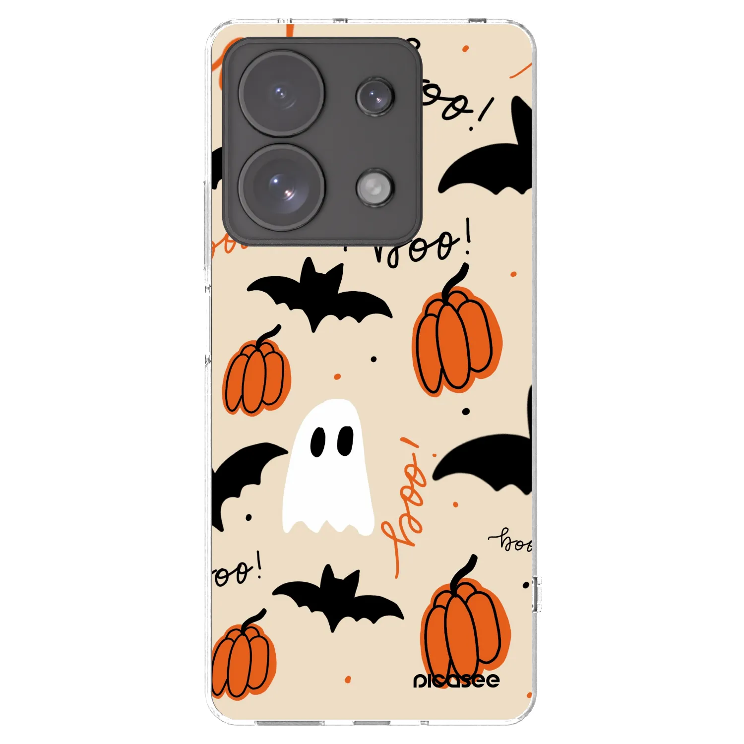 Picasee husă transparentă din silicon pentru Xiaomi Redmi Note 13 Pro 4G - Halloween 26