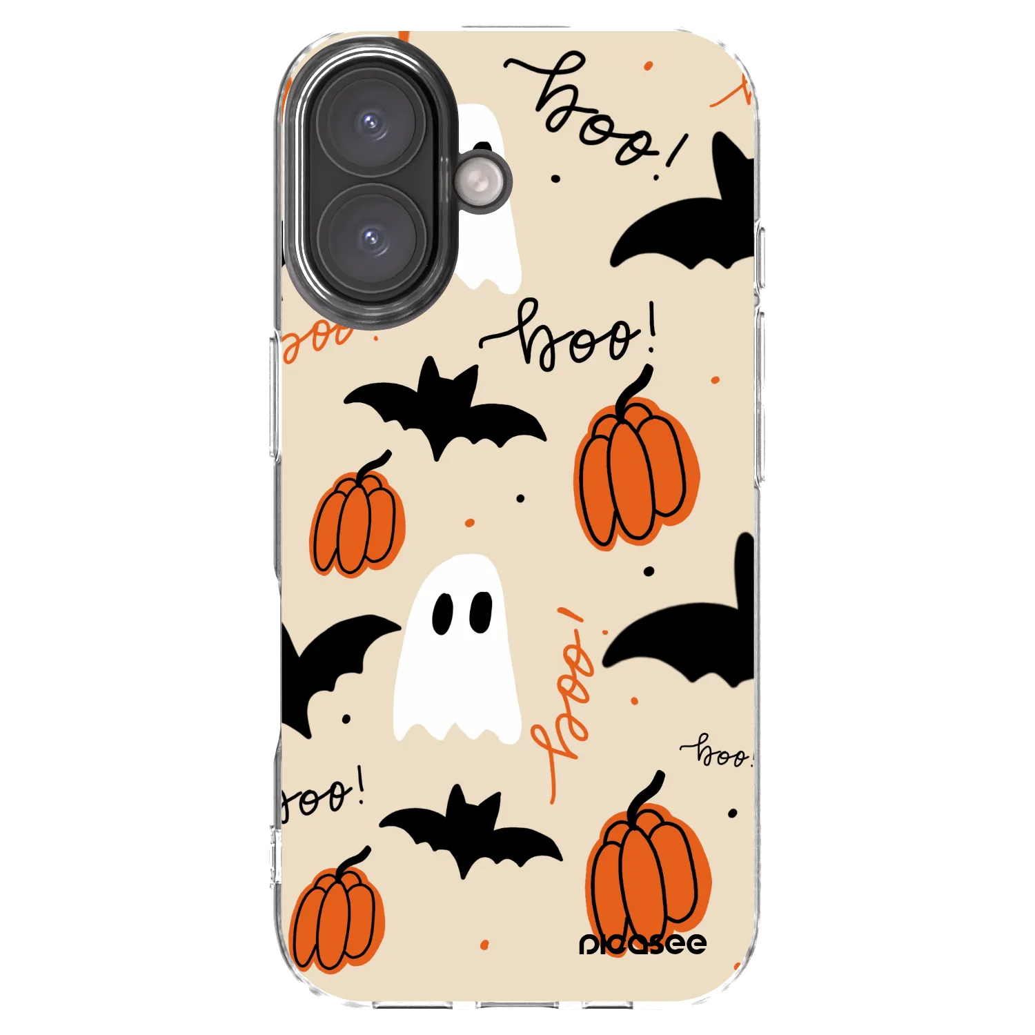 Picasee husă transparentă din silicon pentru Apple iPhone 16 - Halloween 26