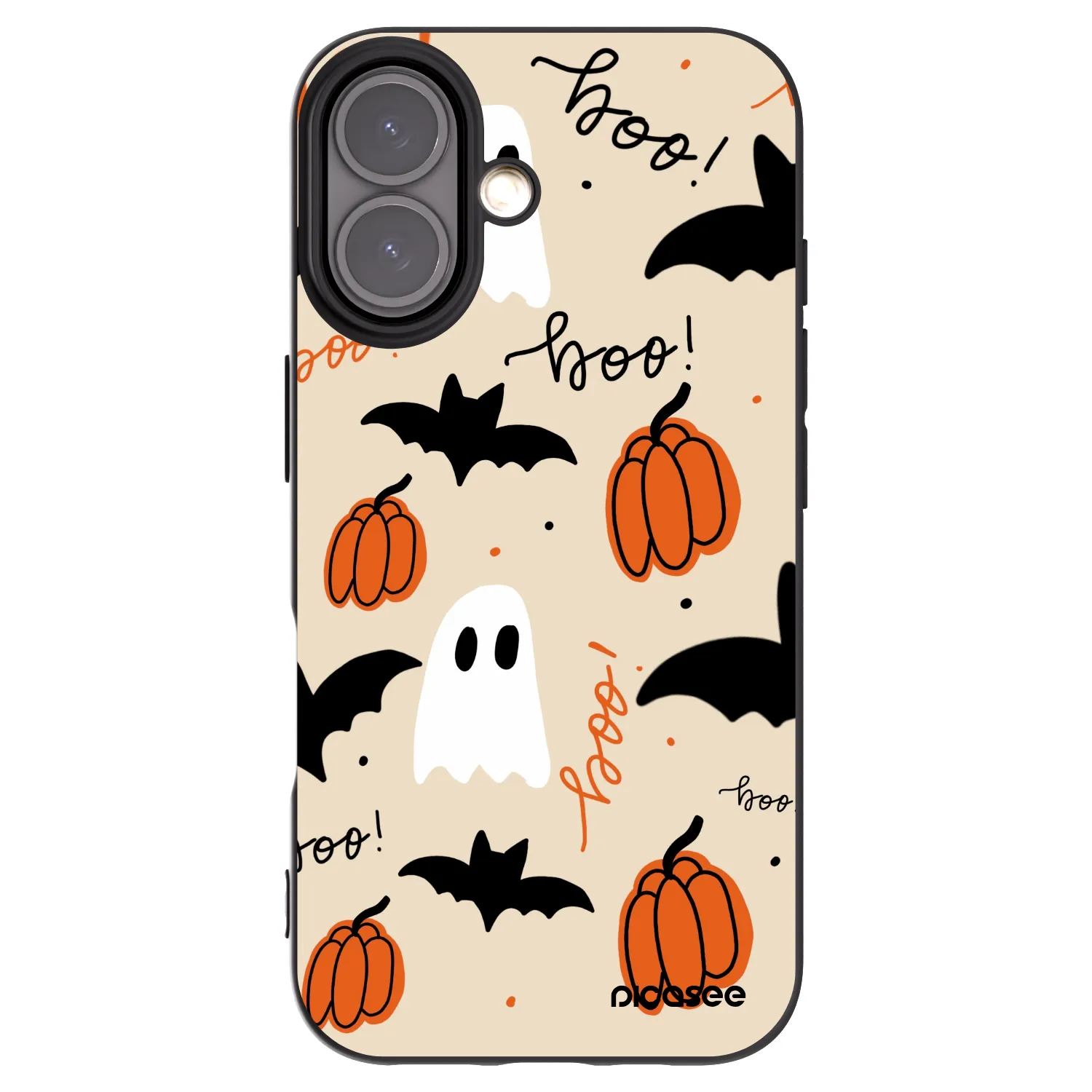 Picasee husă neagră din silicon pentru Apple iPhone 16 - Halloween 26