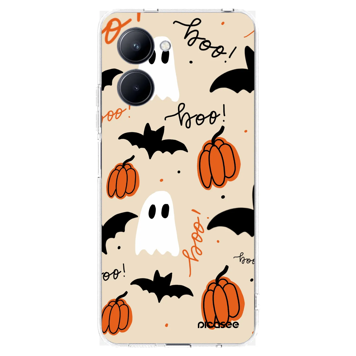 Picasee husă transparentă din silicon pentru Realme C33 (2023) - Halloween 26