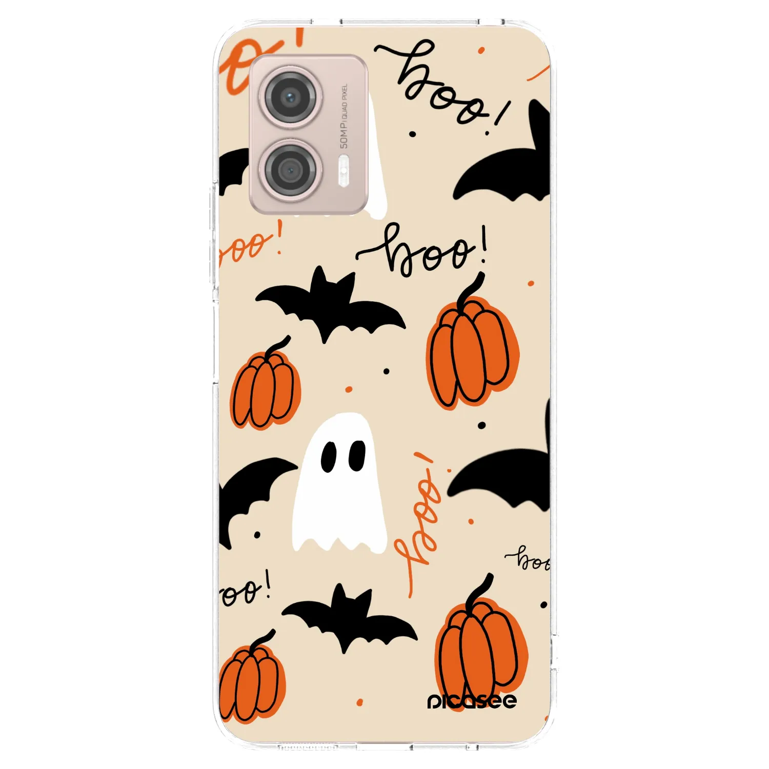 Picasee husă transparentă din silicon pentru Motorola Moto G53 5G - Halloween 26