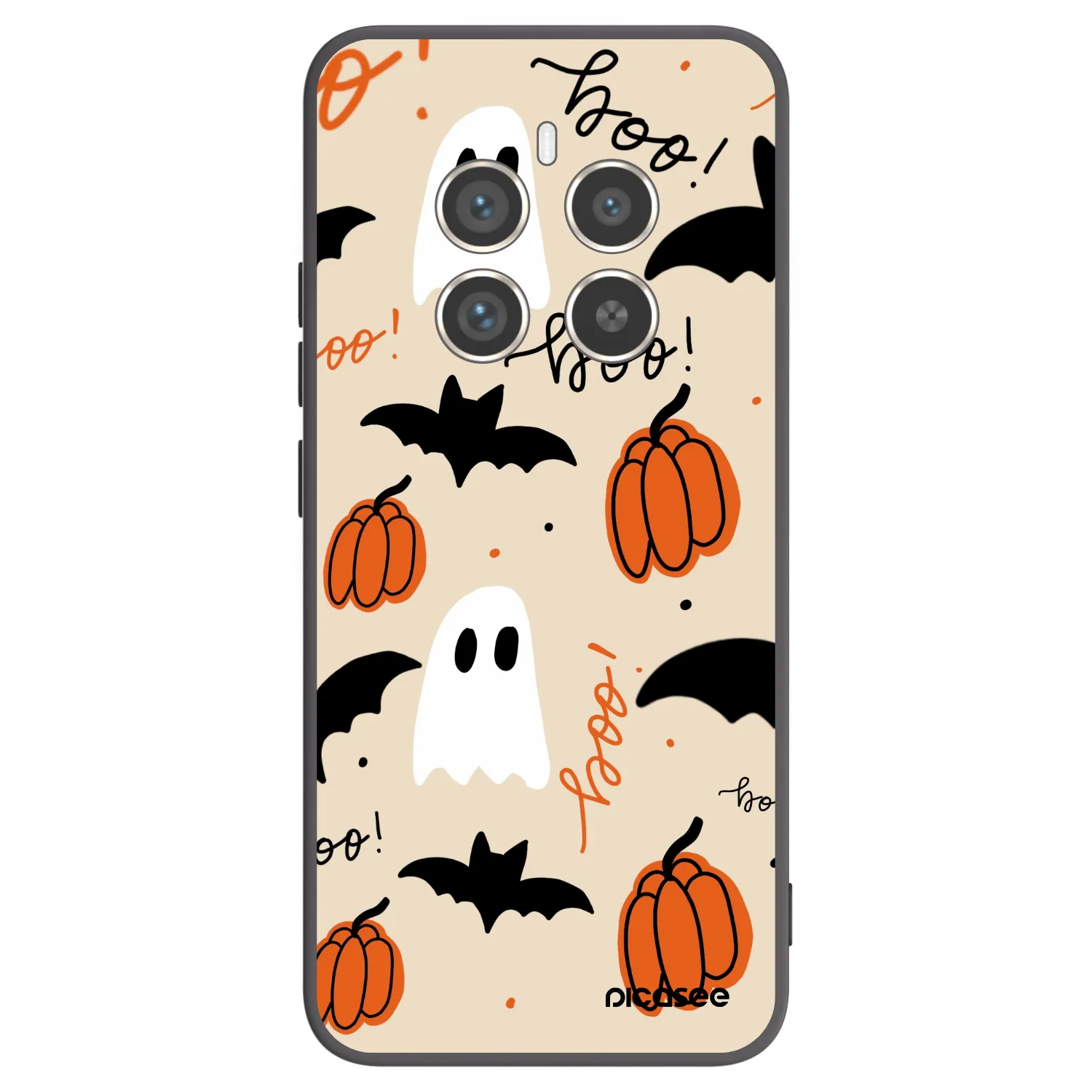 Picasee husă neagră din silicon pentru Realme 12 Pro 5G - Halloween 26