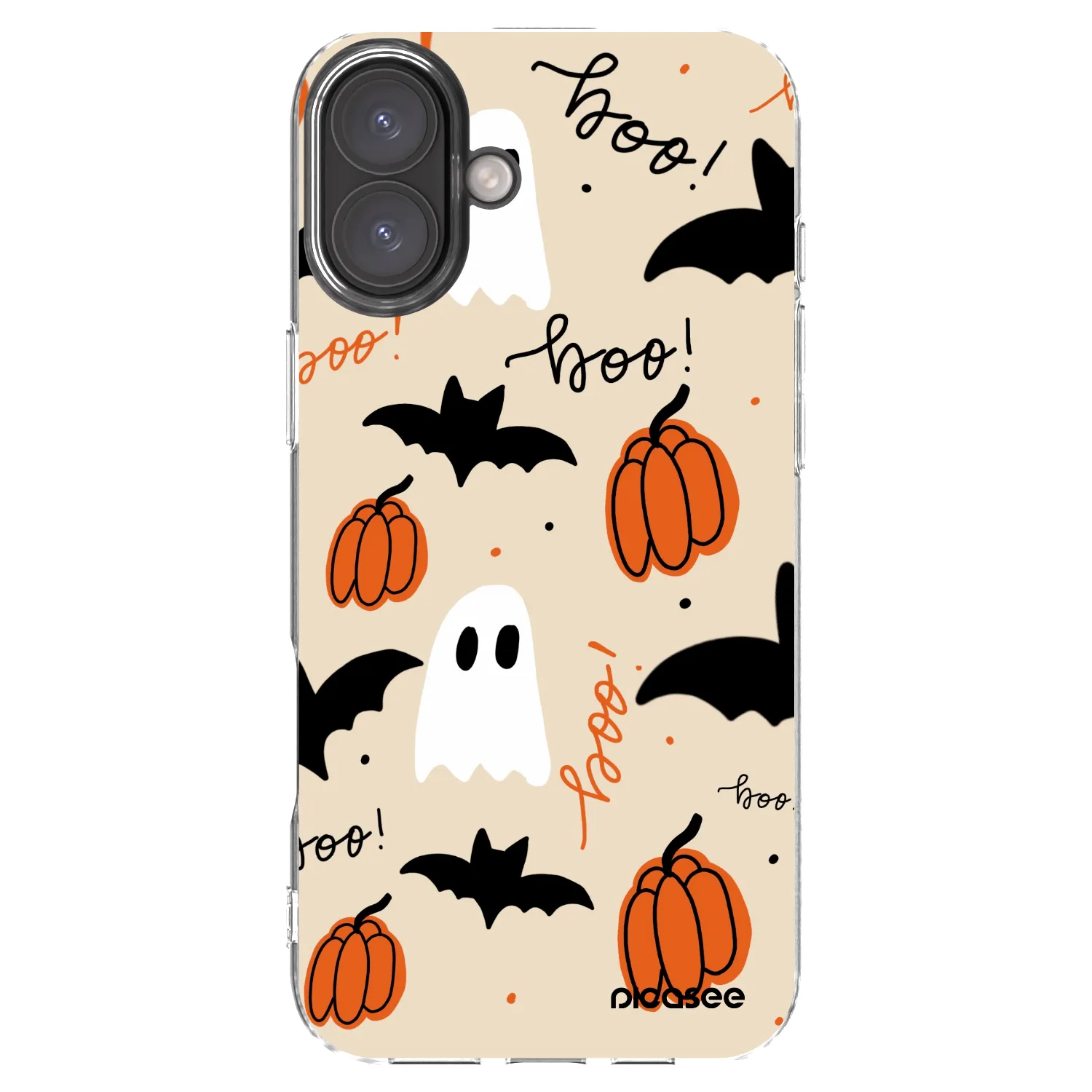 Picasee husă transparentă din silicon pentru Apple iPhone 16 Plus - Halloween 26