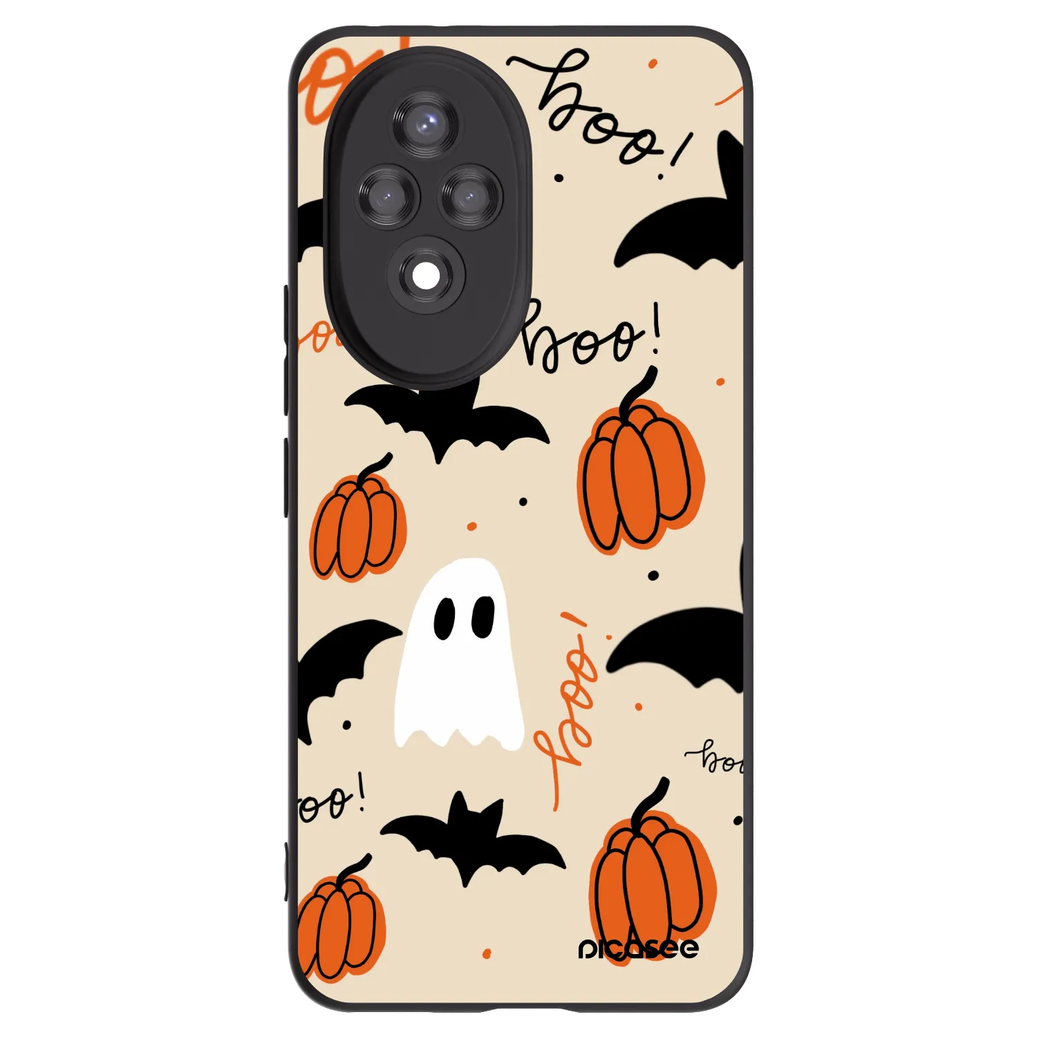Picasee husă neagră din silicon pentru Honor 200 5G - Halloween 26