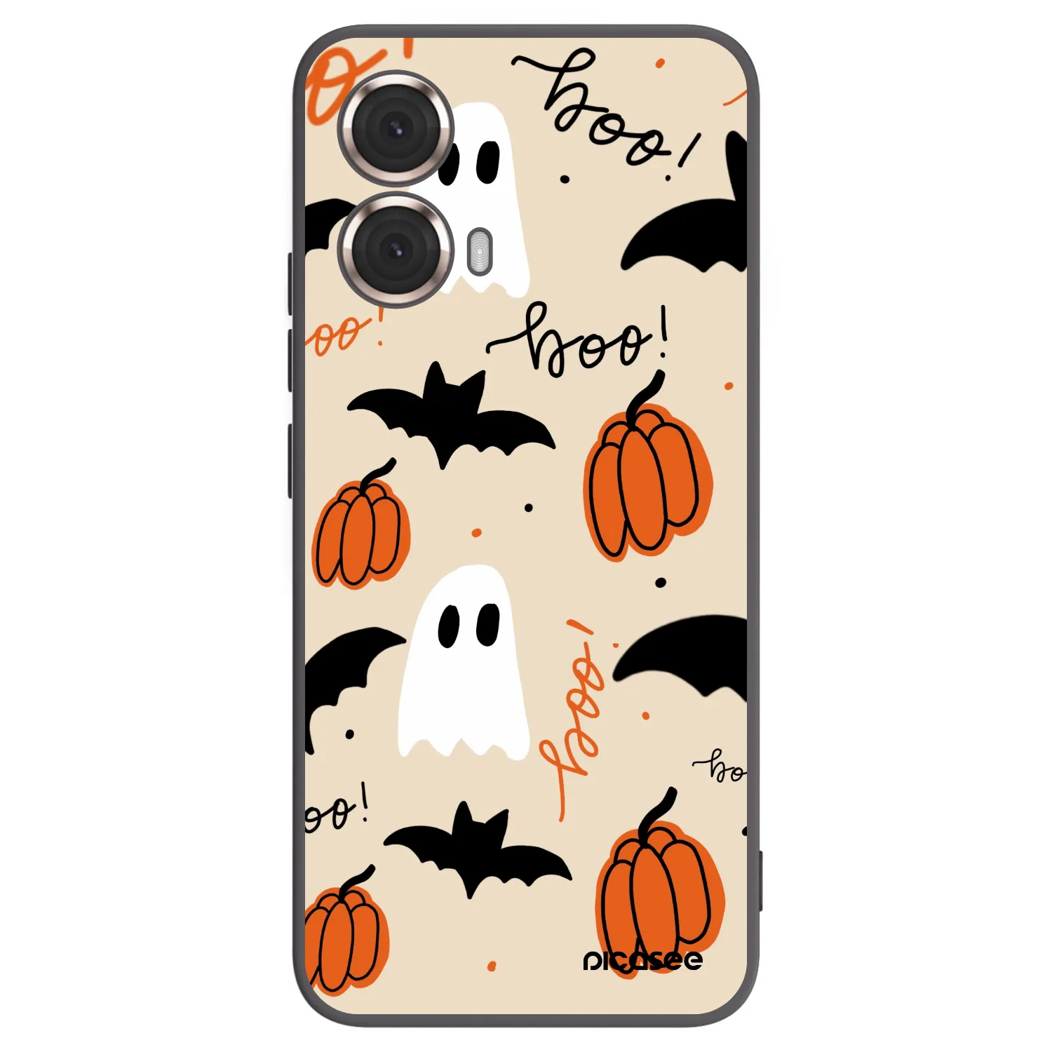 Picasee husă neagră din silicon pentru Motorola Moto G85 - Halloween 26