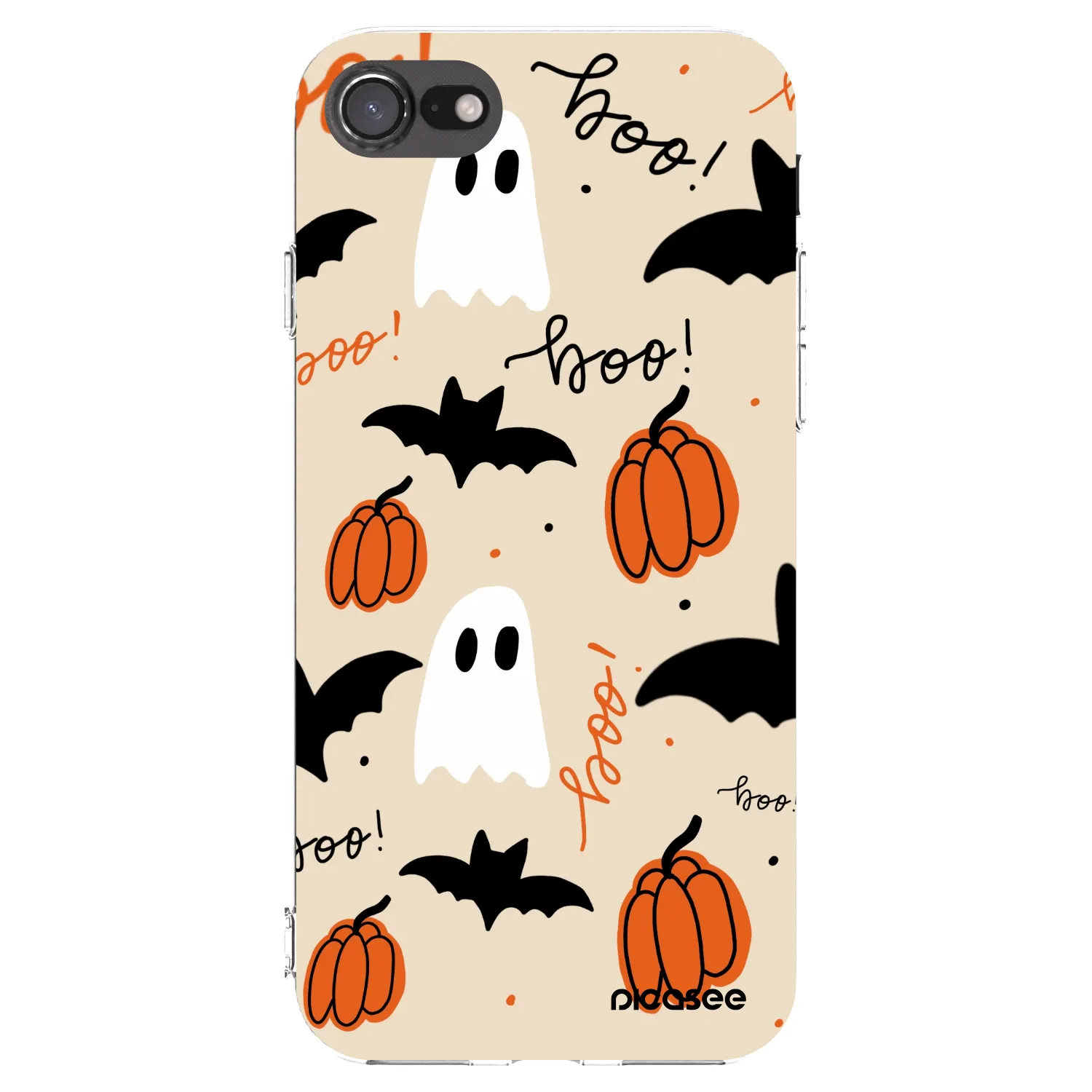 Picasee husă transparentă din silicon pentru Apple iPhone 7 - Halloween 26