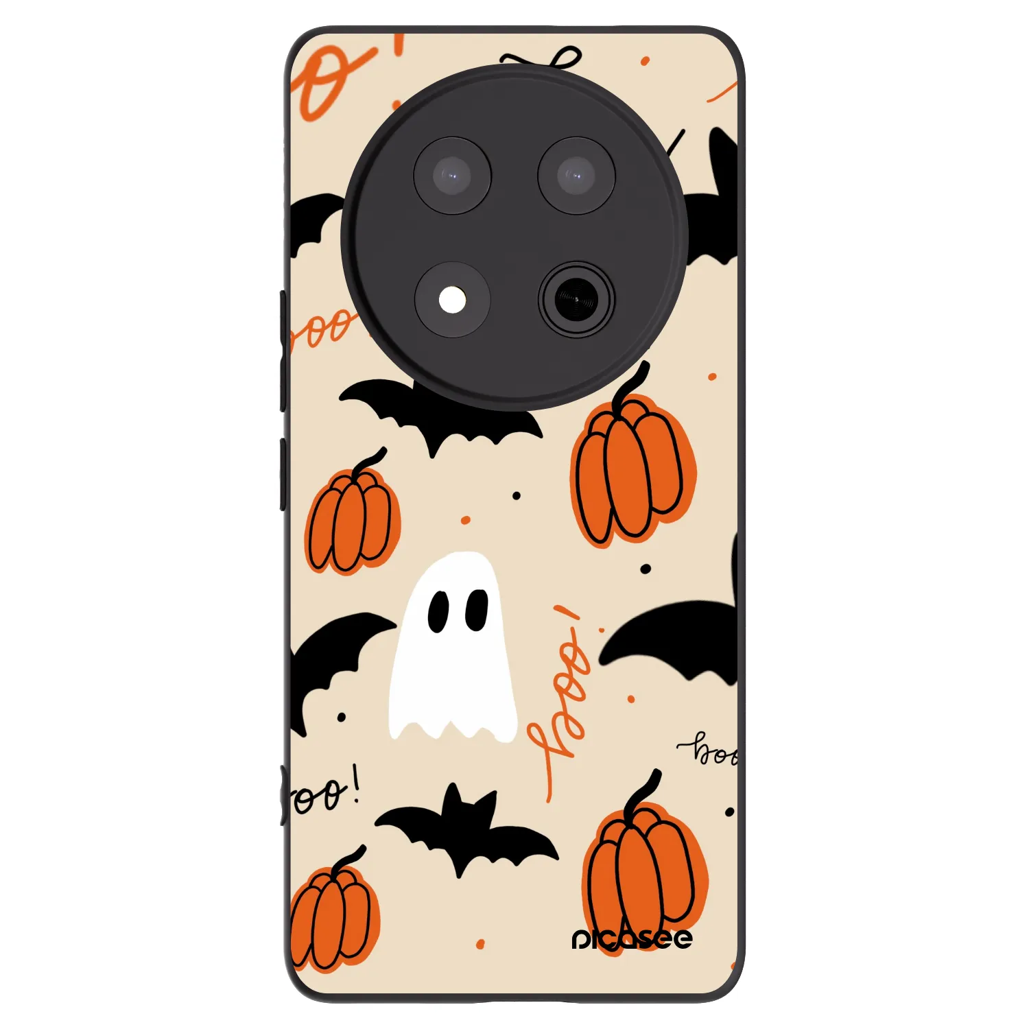 Picasee husă neagră din silicon pentru Honor Magic7 Lite 5G - Halloween 26