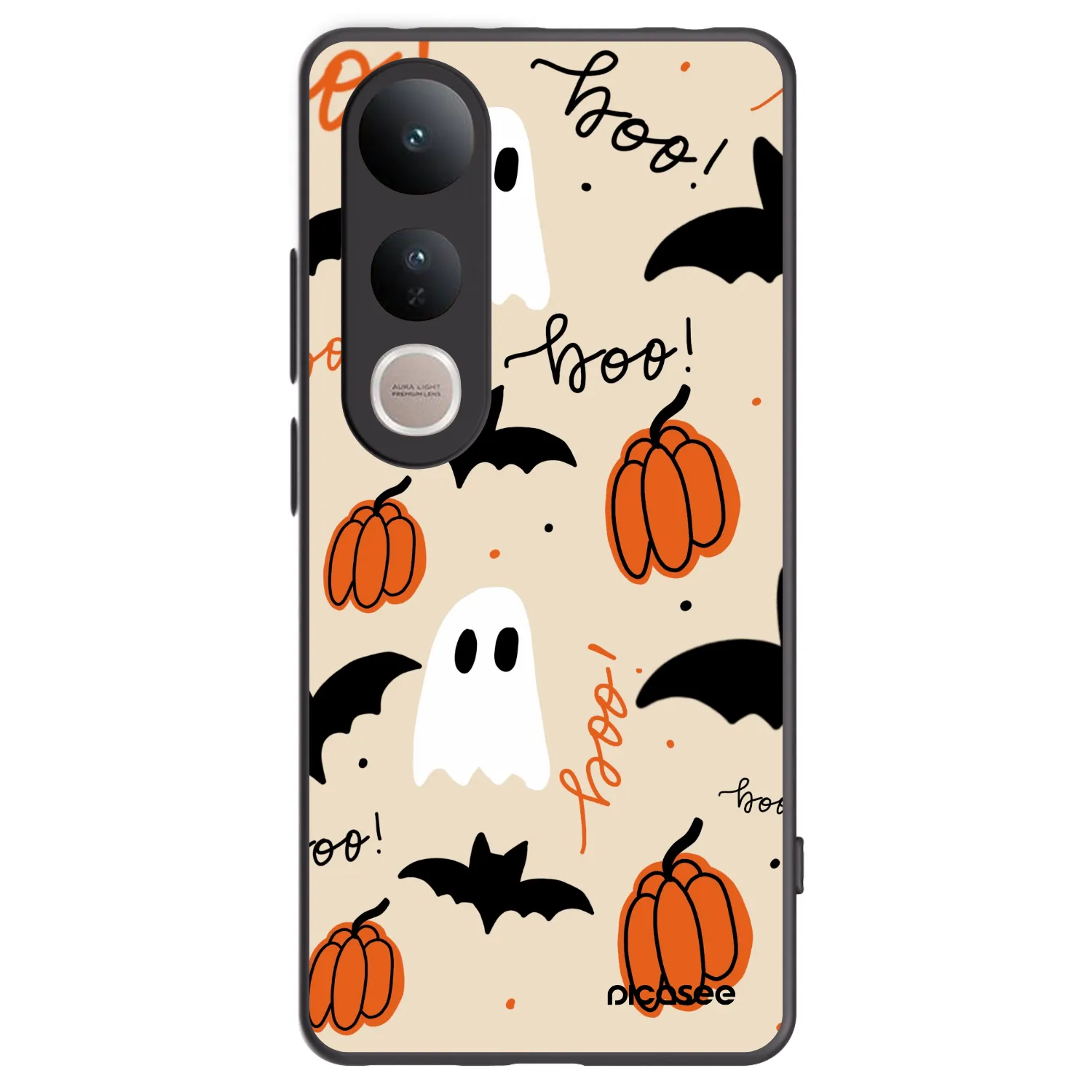 Picasee husă neagră din silicon pentru Vivo V50 Lite 5G - Halloween 26