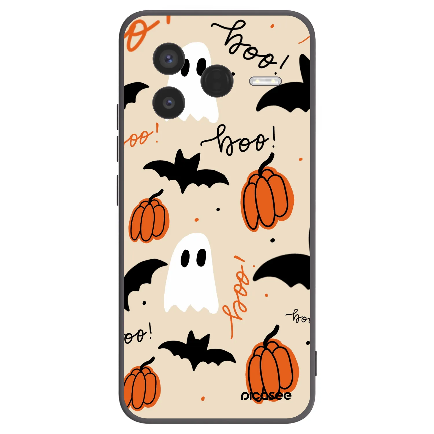 Picasee husă neagră din silicon pentru Xiaomi Poco F7 Pro 5G - Halloween 26