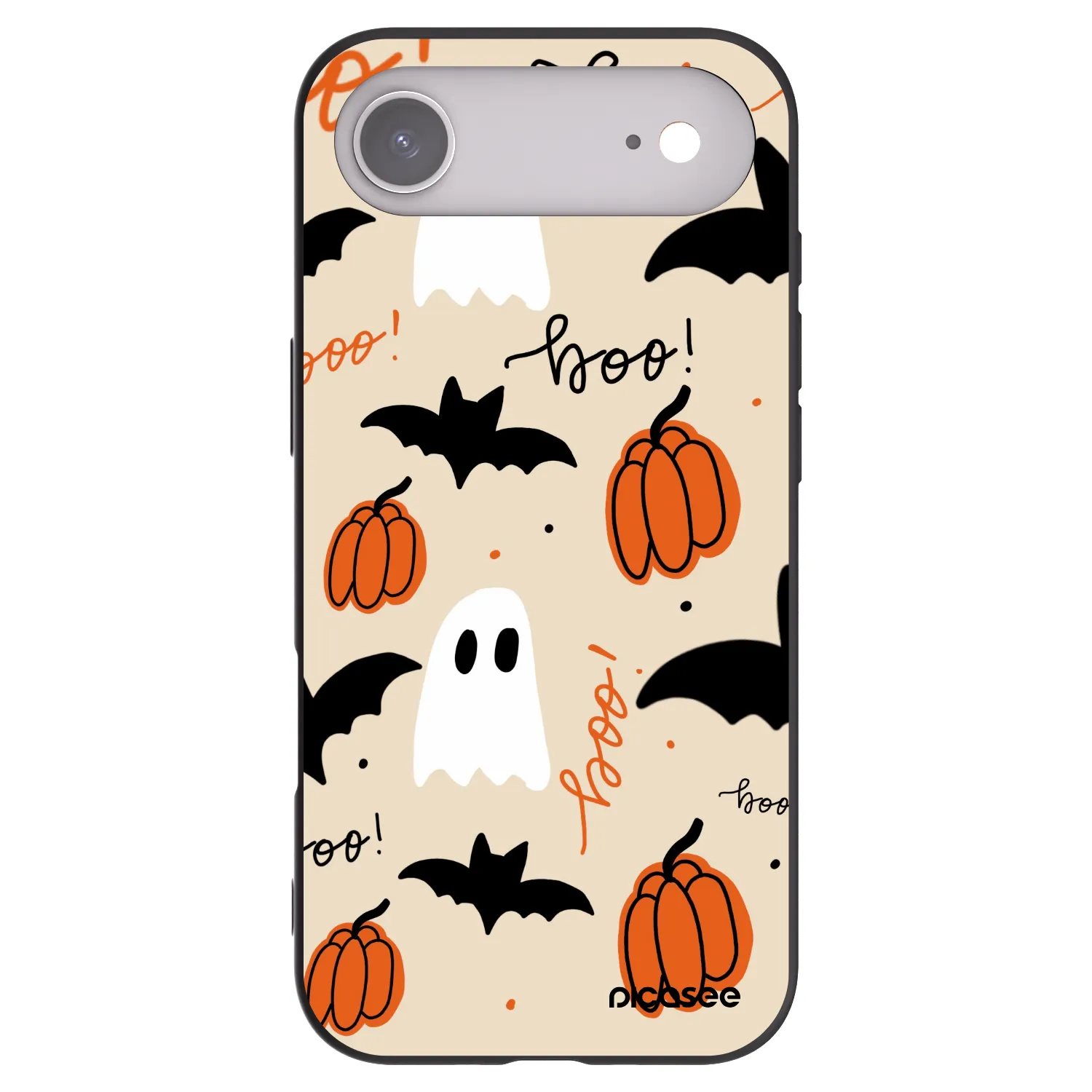 Picasee husă neagră din silicon pentru Apple iPhone Air - Halloween 26