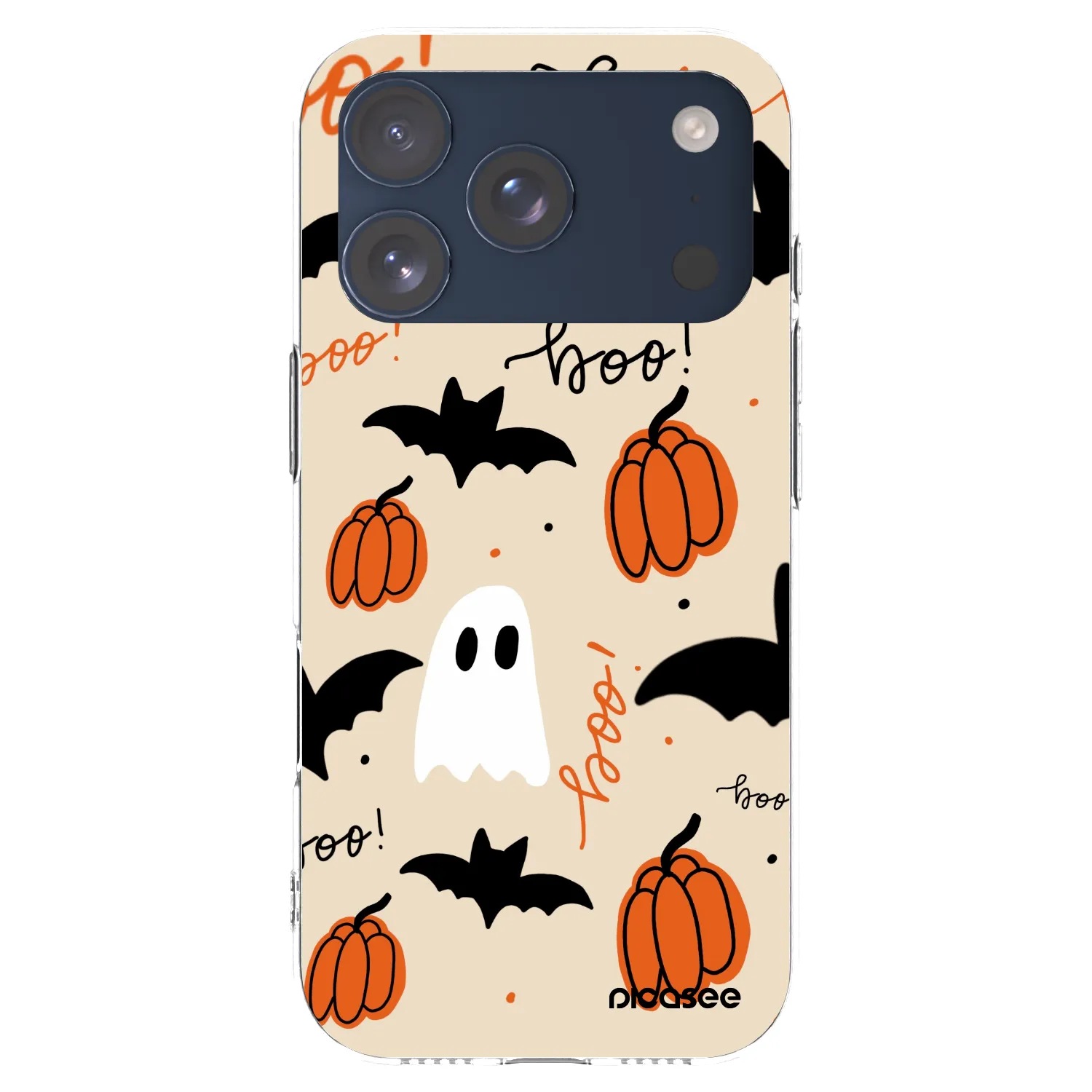 Picasee husă transparentă din silicon pentru Apple iPhone 17 Pro - Halloween 26