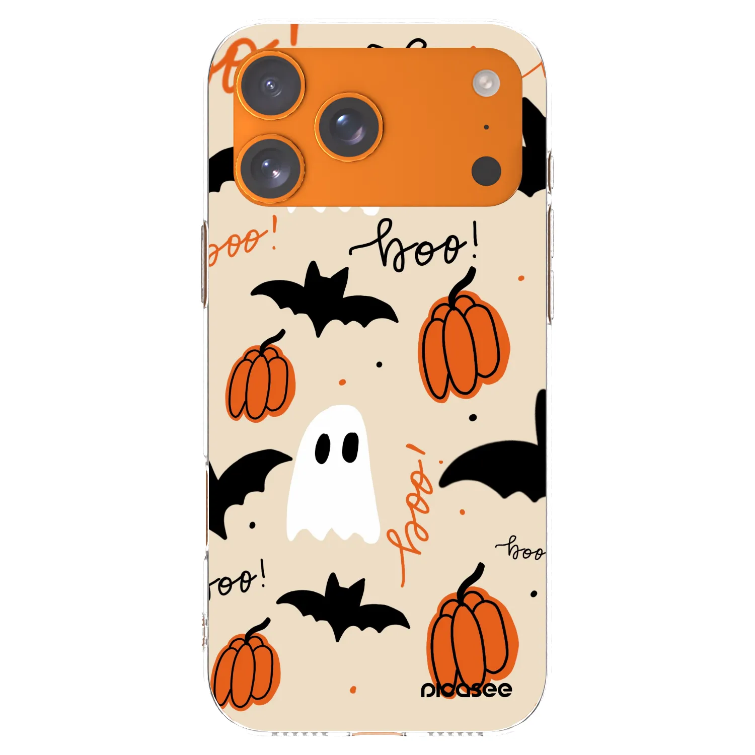 Picasee husă transparentă din silicon pentru Apple iPhone 17 Pro Max - Halloween 26