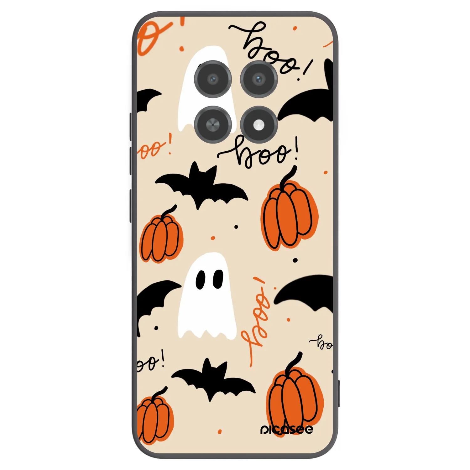 Picasee husă neagră din silicon pentru Realme 12X - Halloween 26