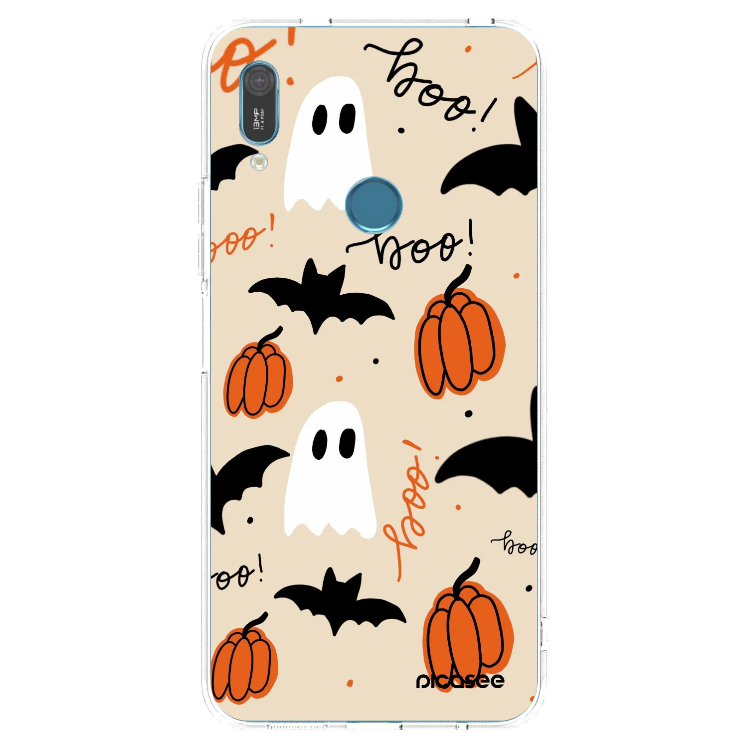 Picasee husă transparentă din silicon pentru Huawei Y6 2019 - Halloween 26