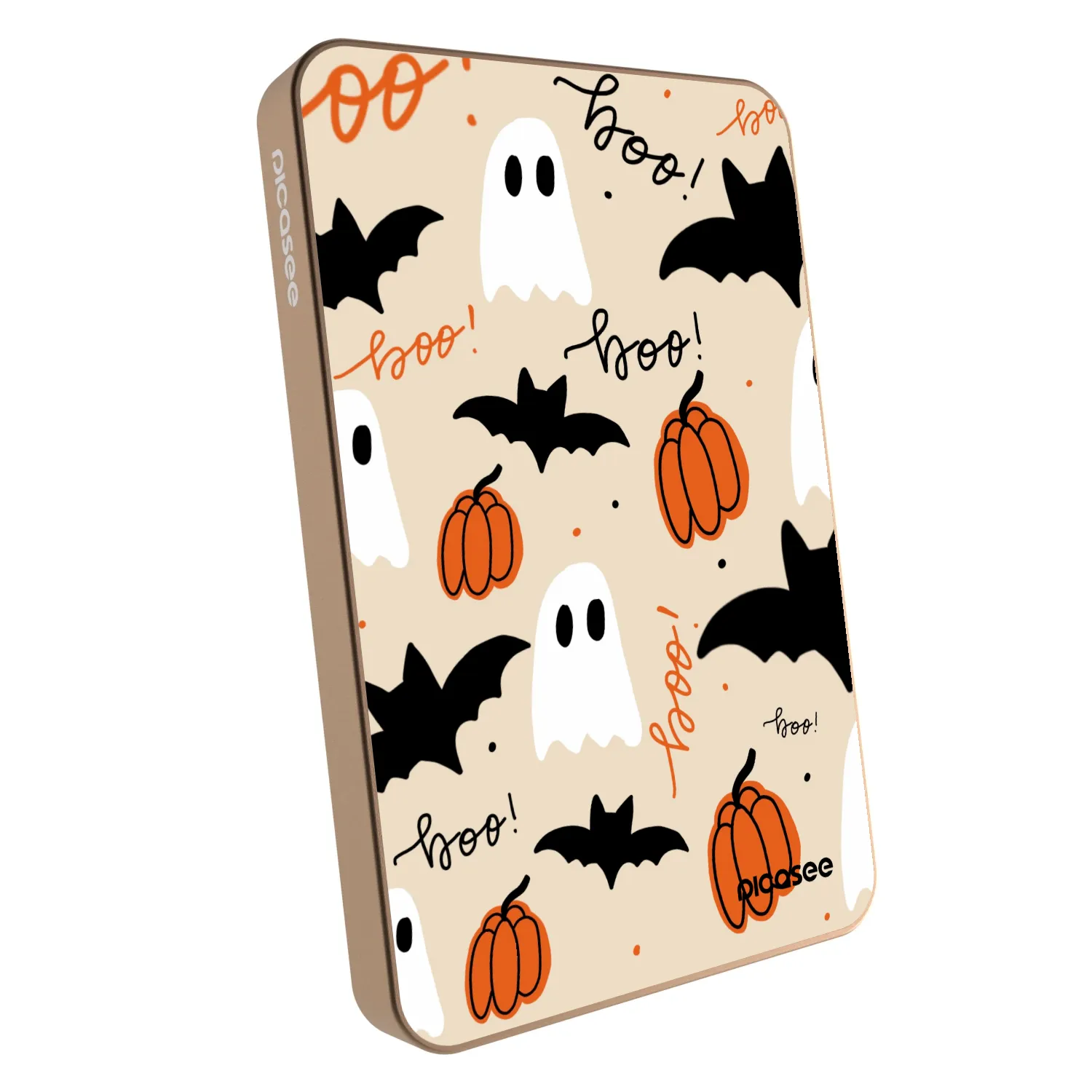 Picasee Powerbank cu MagSafe 5 000 mAh De aur - Halloween 26