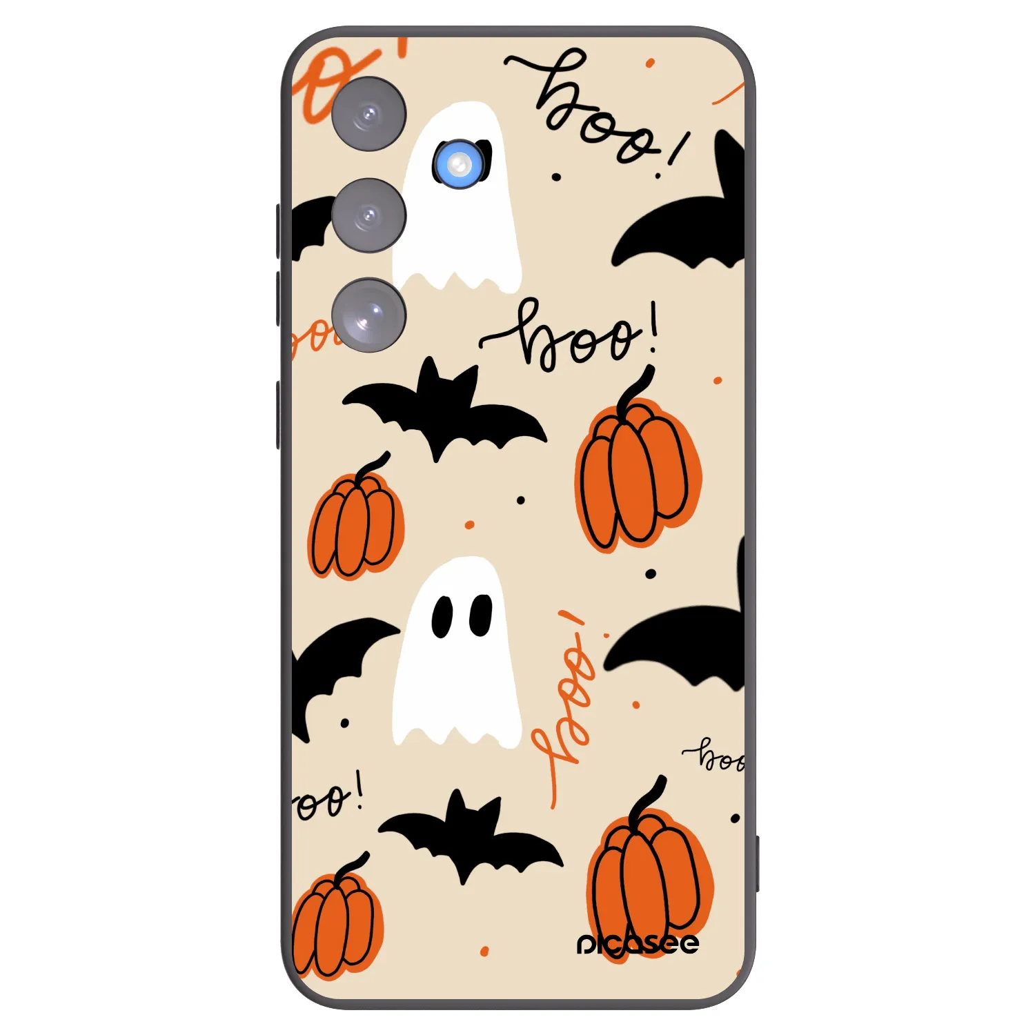 Picasee husă neagră din silicon pentru Samsung Galaxy S25 FE 5G - Halloween 26