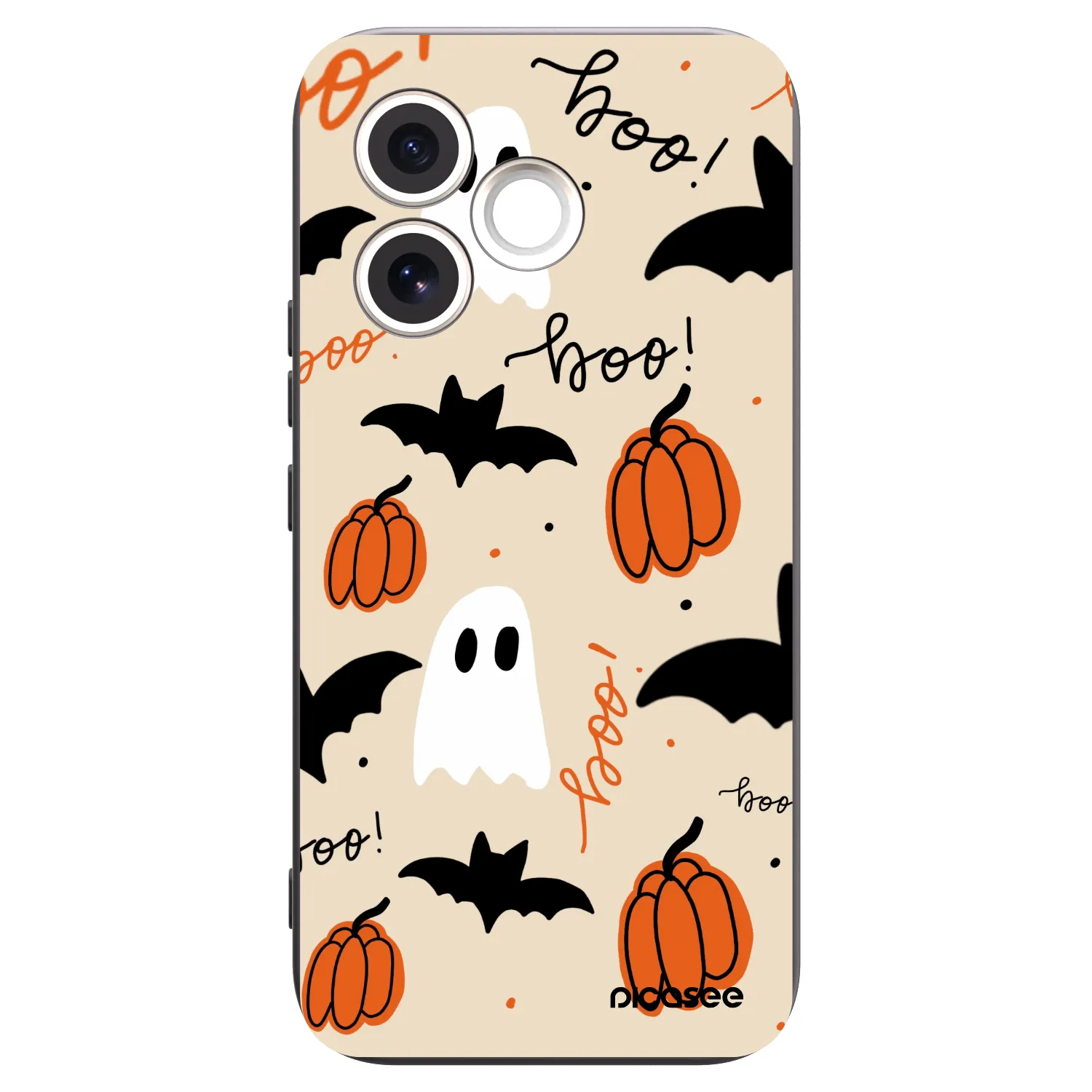 Picasee husă neagră din silicon pentru Honor 600 Lite - Halloween 26