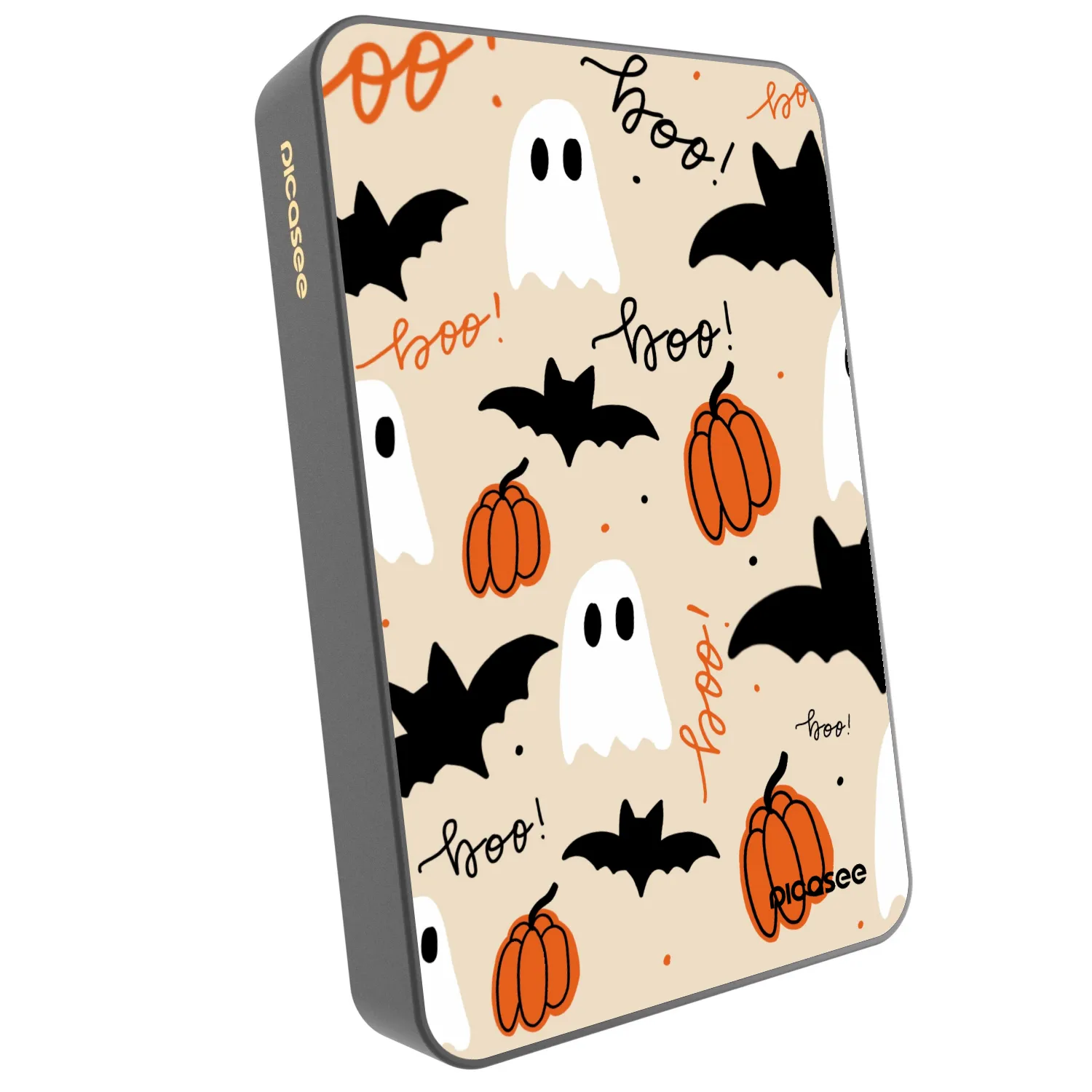 Picasee Powerbank cu MagSafe 10 000 mAh Gri - Halloween 26