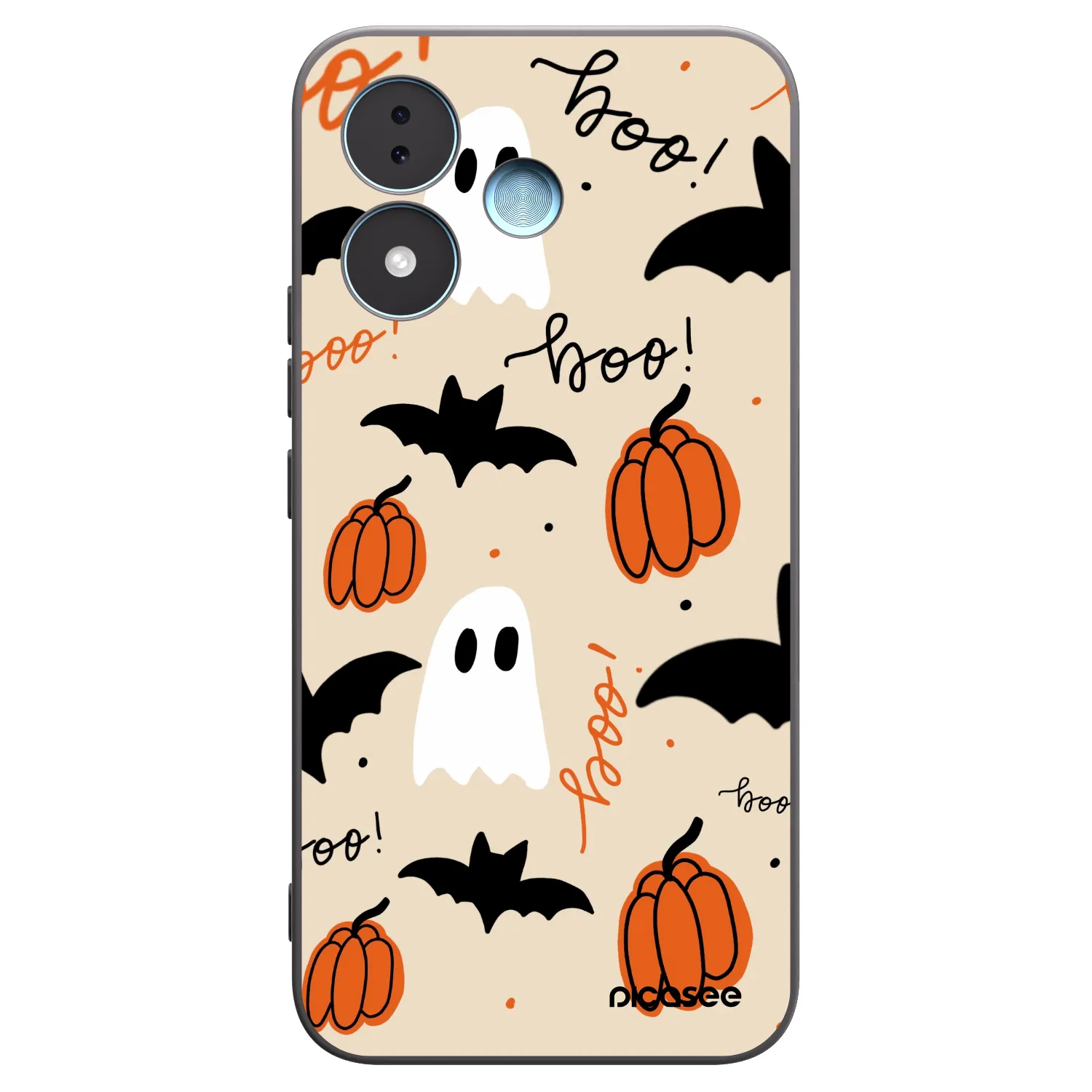 Picasee husă neagră din silicon pentru Xiaomi Redmi Note 17 5G - Halloween 26