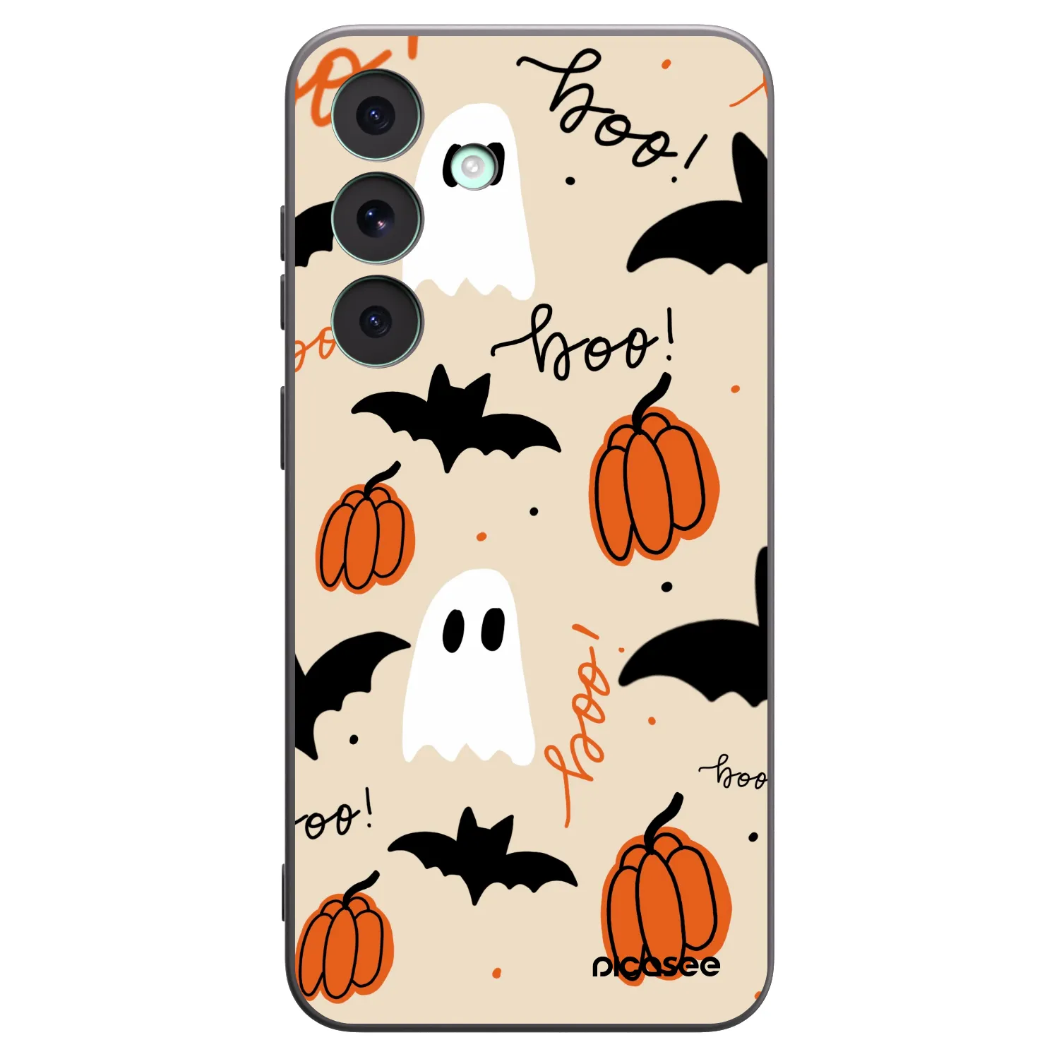 Picasee husă neagră din silicon pentru Samsung Galaxy S26 FE - Halloween 26