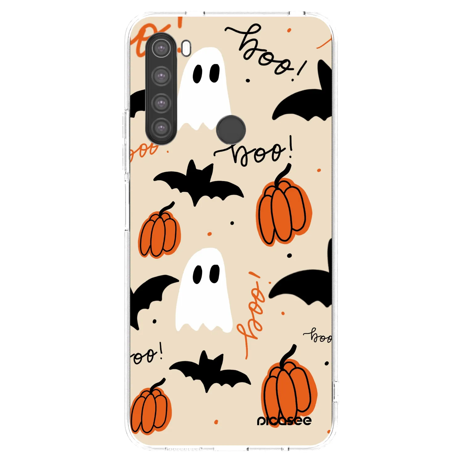 Picasee husă transparentă din silicon pentru Xiaomi Redmi Note 8 - Halloween 26