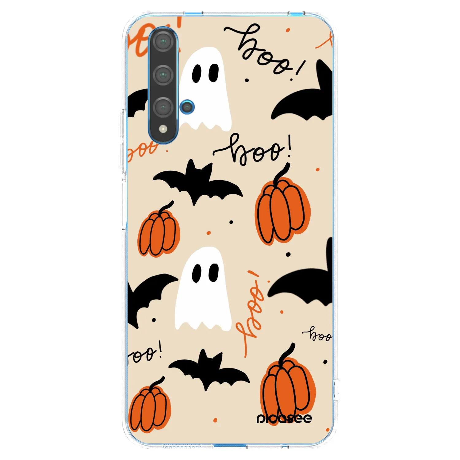 Picasee husă transparentă din silicon pentru Huawei Nova 5T - Halloween 26