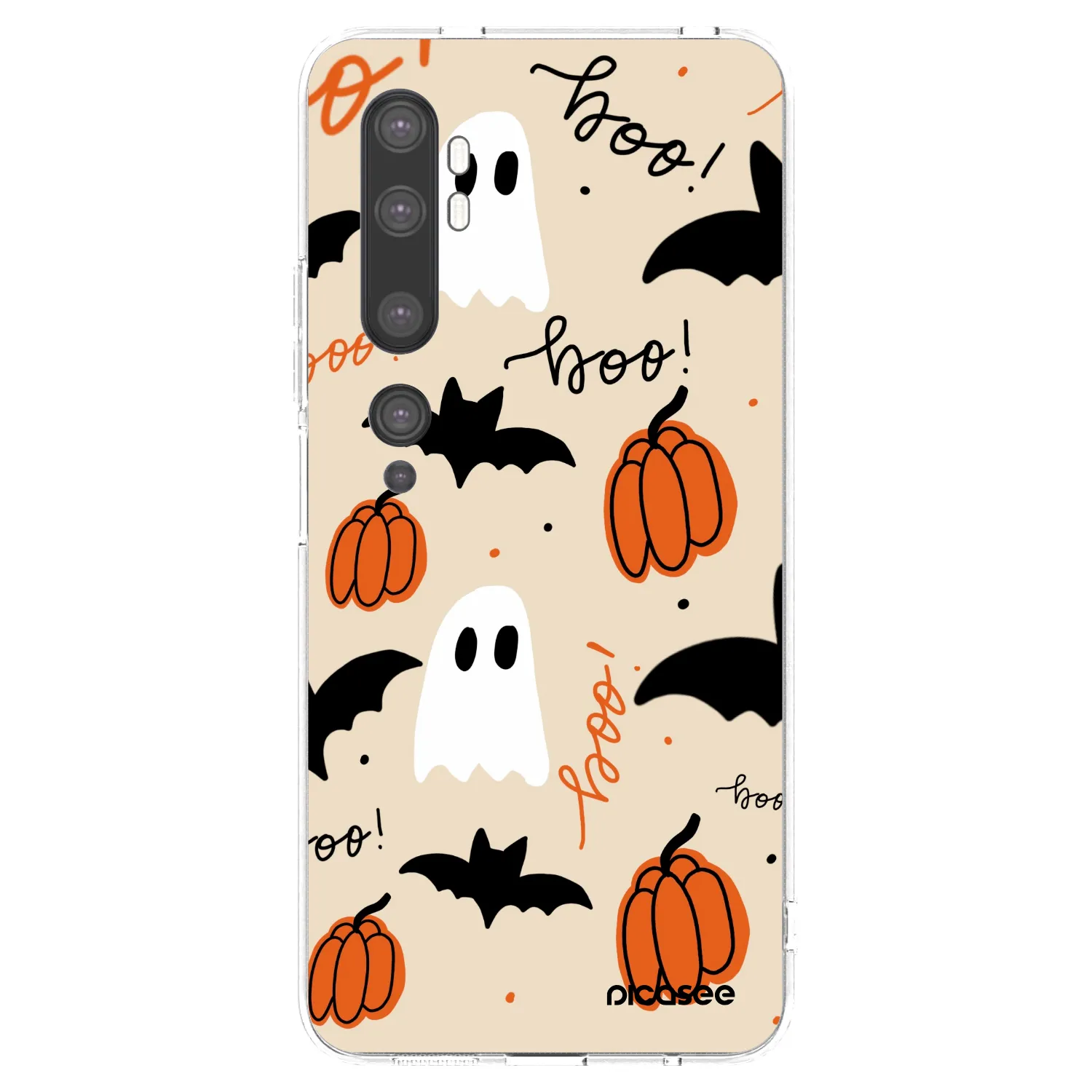 Picasee husă transparentă din silicon pentru Xiaomi Mi Note 10 (Pro) - Halloween 26