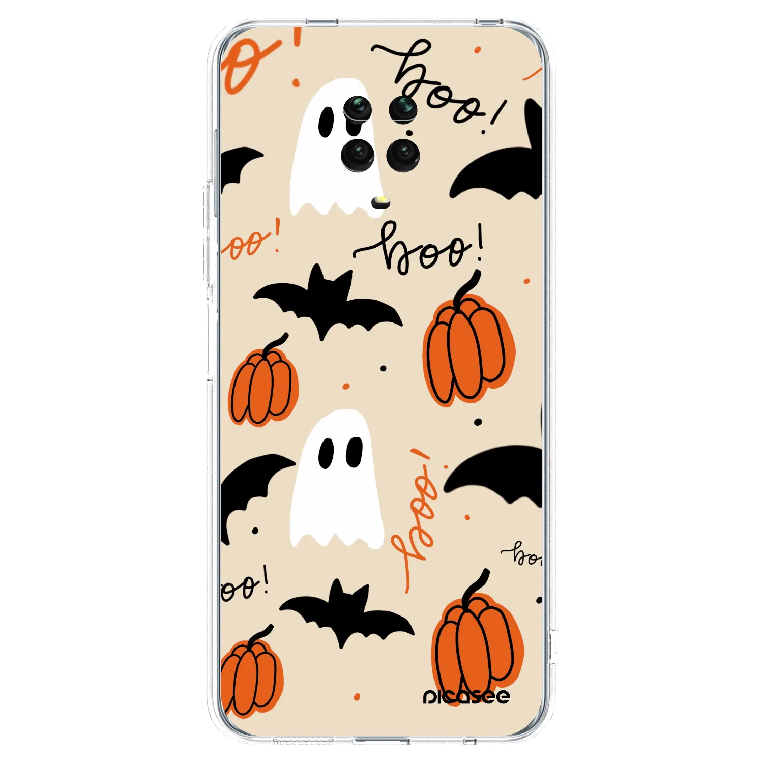 Picasee husă transparentă din silicon pentru Xiaomi Redmi Note 9S - Halloween 26