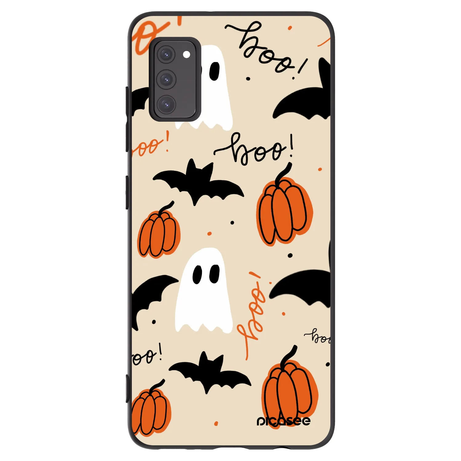 Picasee husă neagră din silicon pentru Samsung Galaxy A41 A415F - Halloween 26
