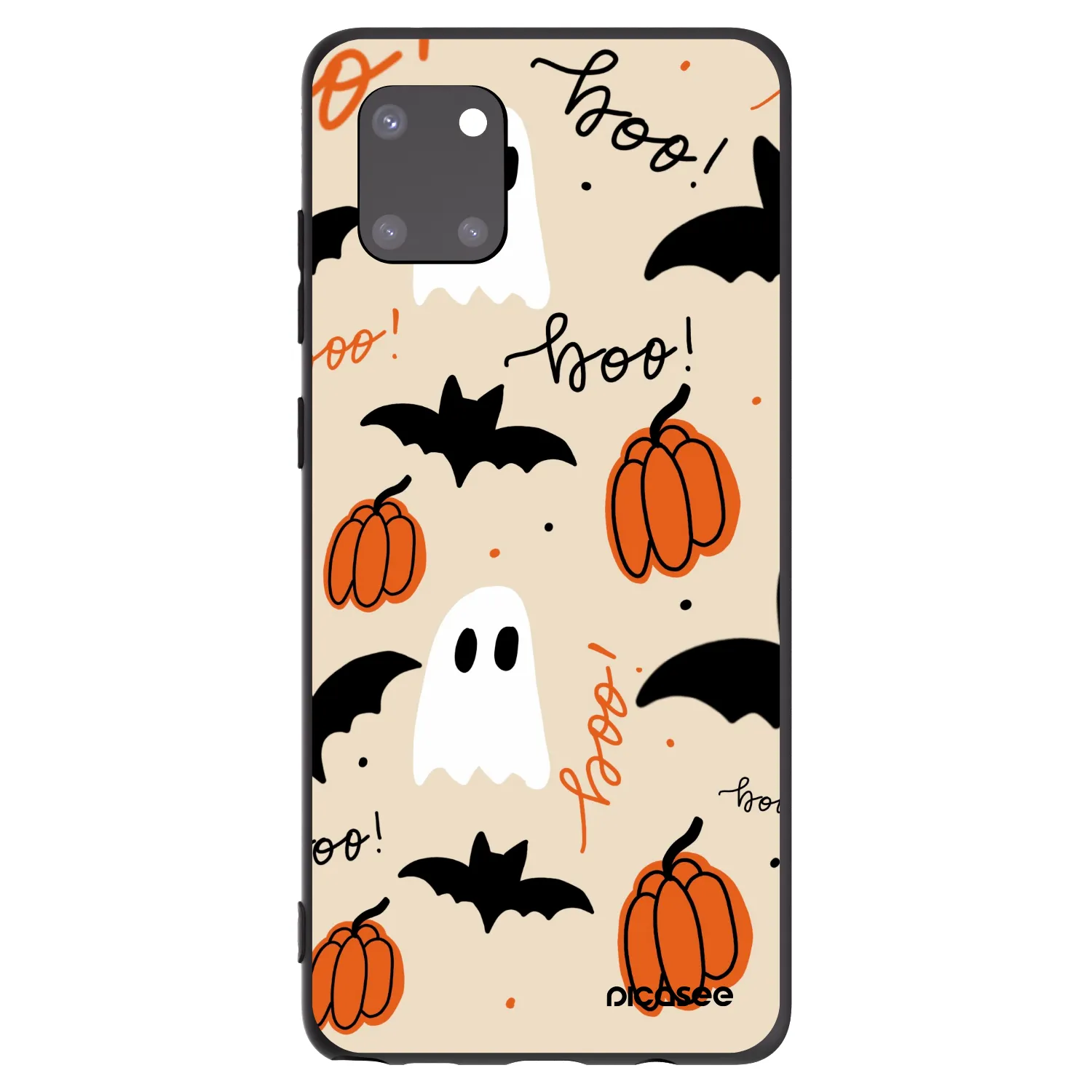 Picasee husă neagră din silicon pentru Samsung Galaxy Note 10 Lite N770F - Halloween 26