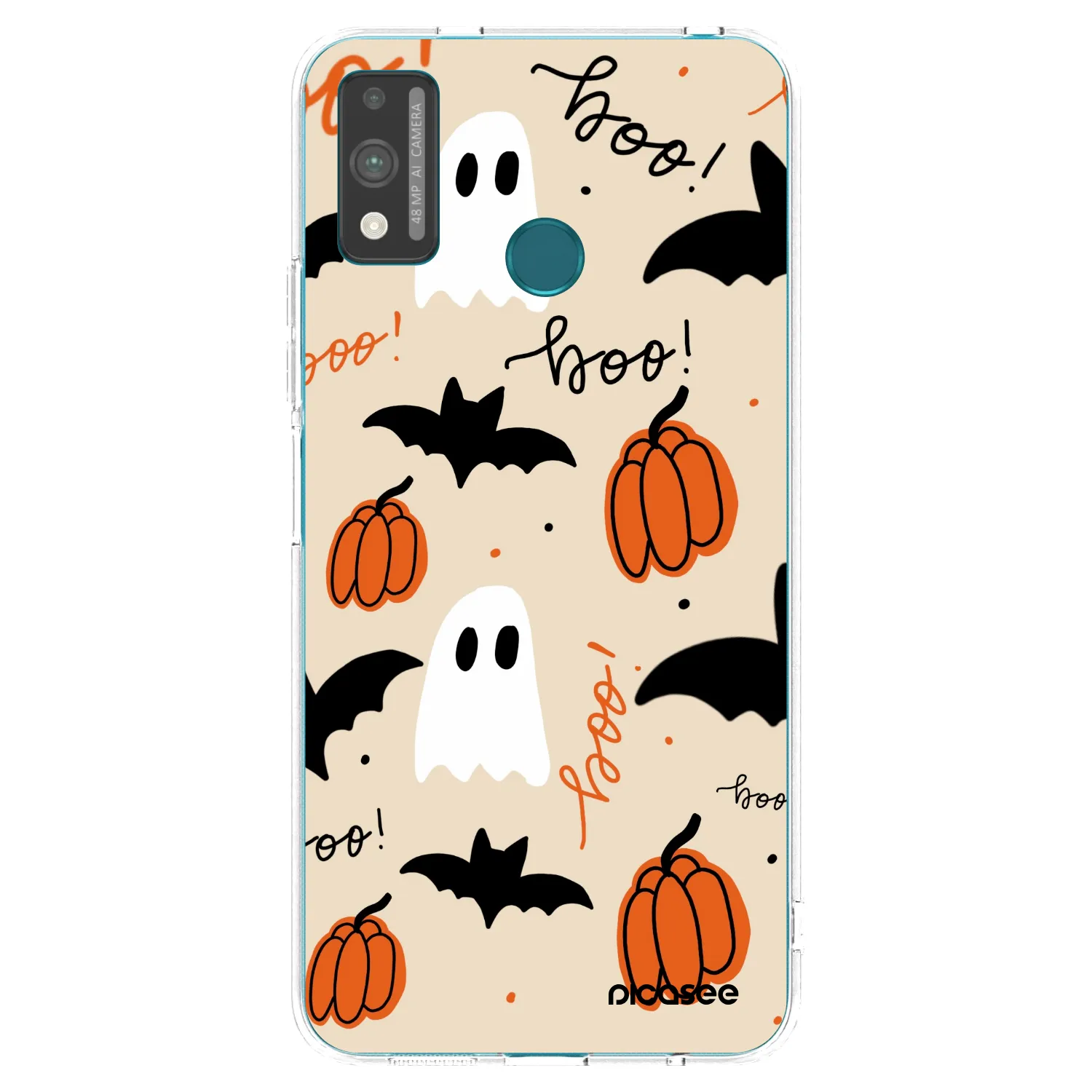 Picasee husă transparentă din silicon pentru Honor 9X Lite - Halloween 26