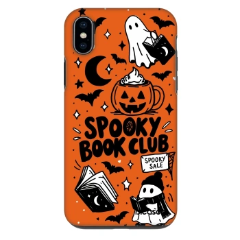 Husă pentru Apple iPhone XS Max - Spooky book club