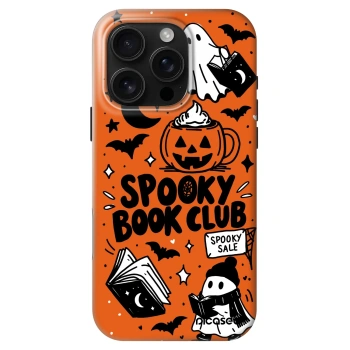 Husă pentru Apple iPhone 16 Pro - Spooky book club