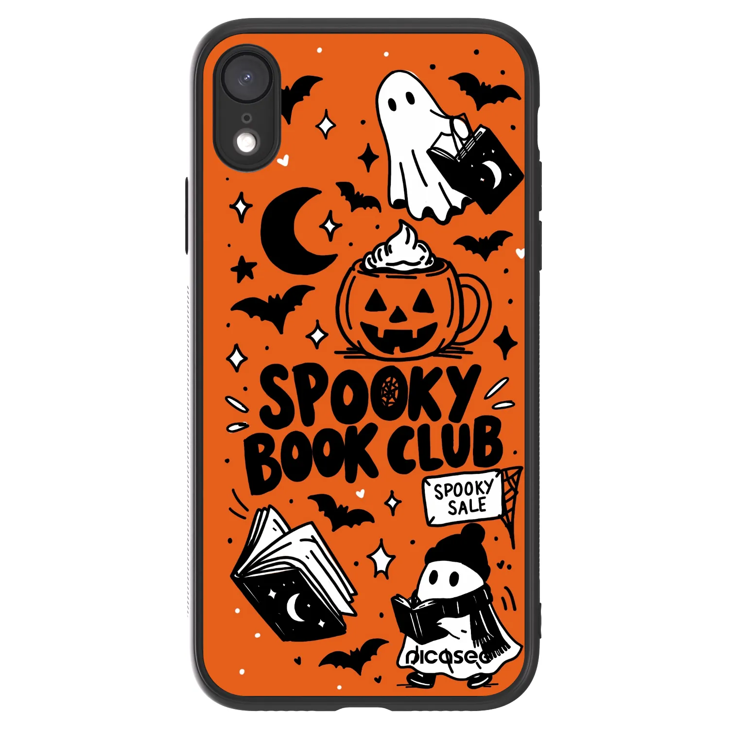 Picasee ULTIMATE CASE pentru Apple iPhone XR - Spooky book club