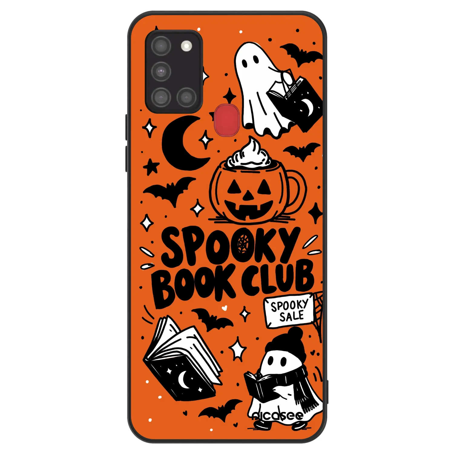Picasee ULTIMATE CASE pentru Samsung Galaxy A21s - Spooky book club